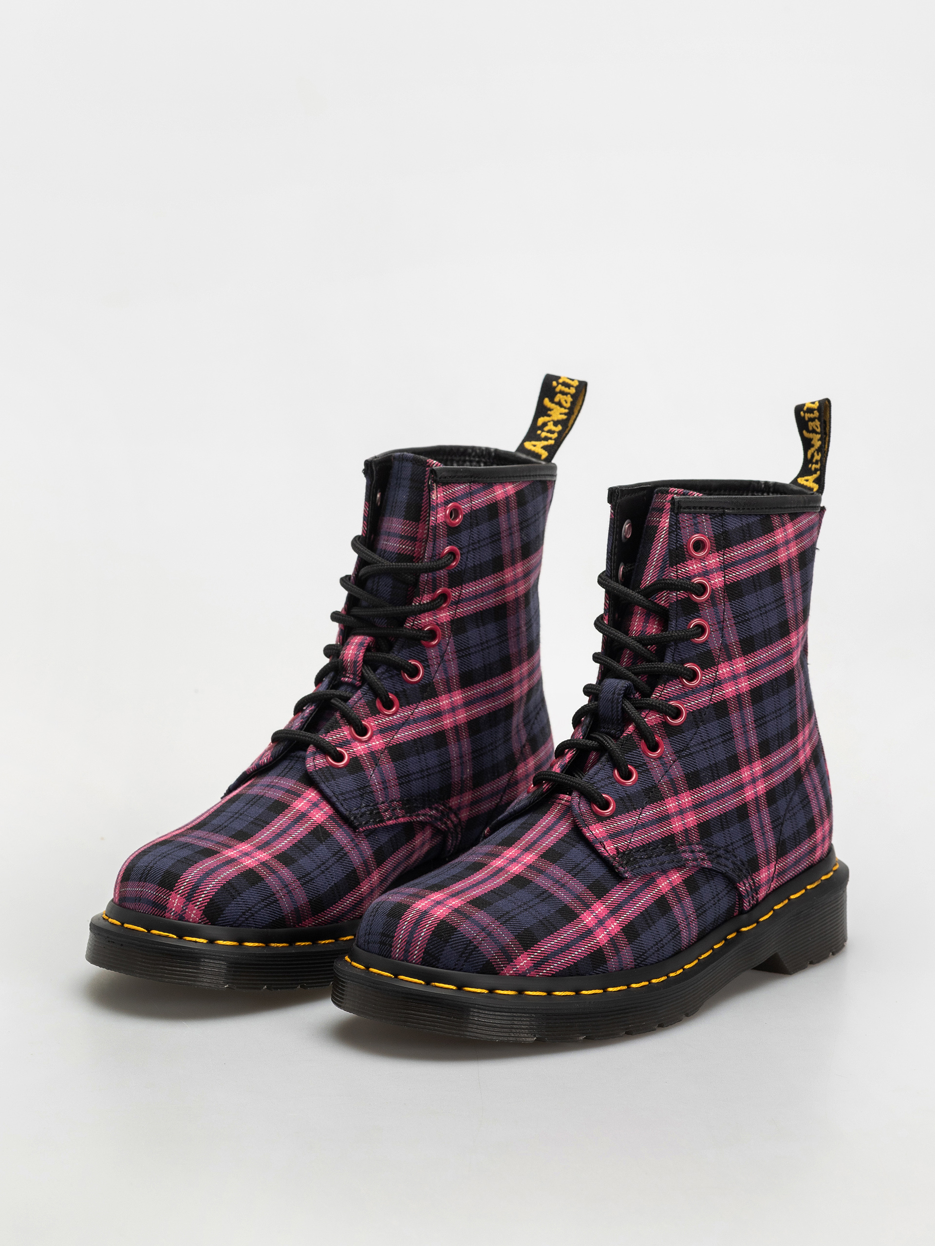 Dr. Martens 1460 Wmn Cipők (pink multi tartan)