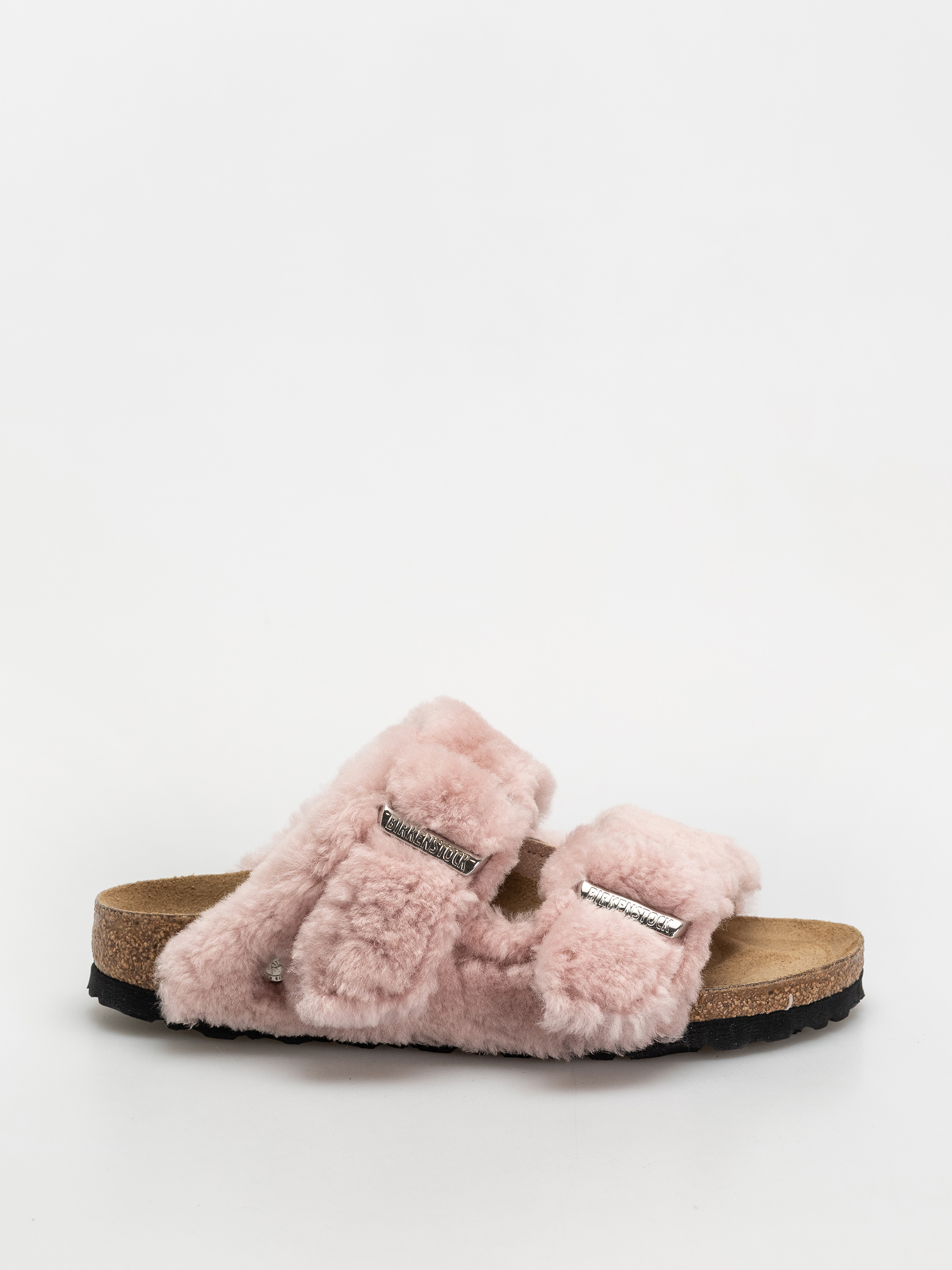 Birkenstock Arizona Shearling Cover Upper Narrow Wmn Flip-flop papucsok (crystal rose)