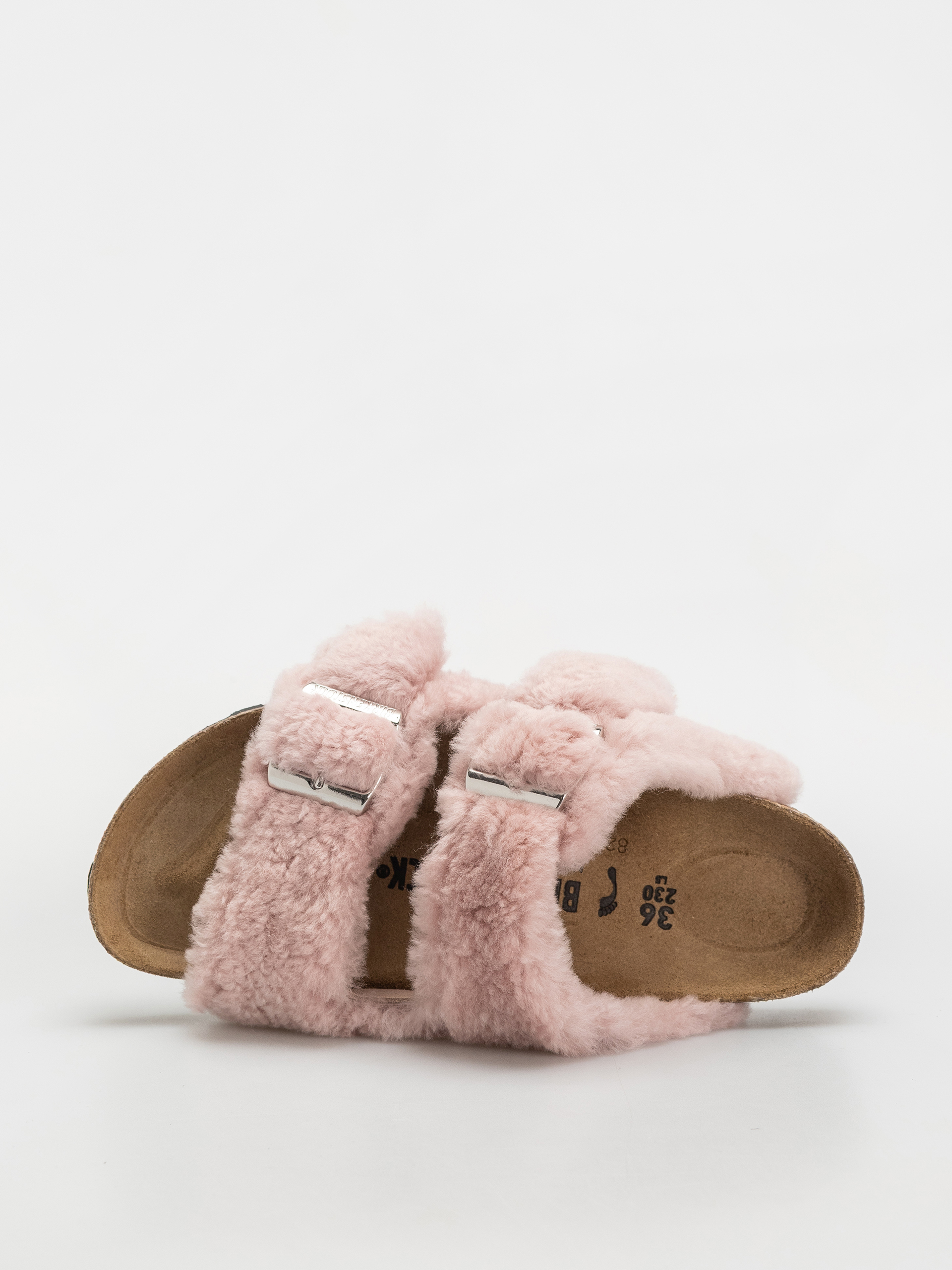 Birkenstock Arizona Shearling Cover Upper Narrow Wmn Flip-flop papucsok (crystal rose)
