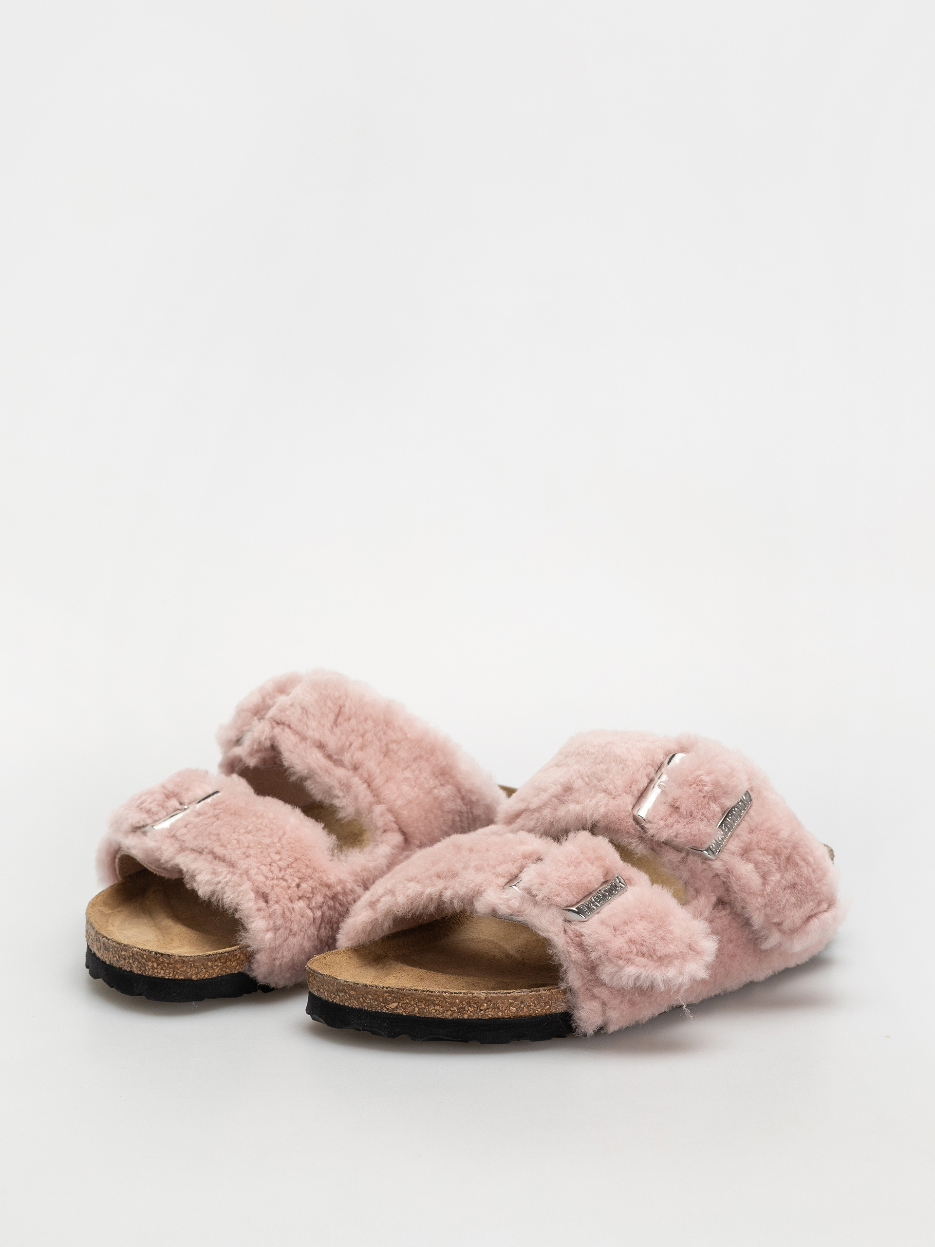 Birkenstock Arizona Shearling Cover Upper Narrow Wmn Flip-flop papucsok (crystal rose)