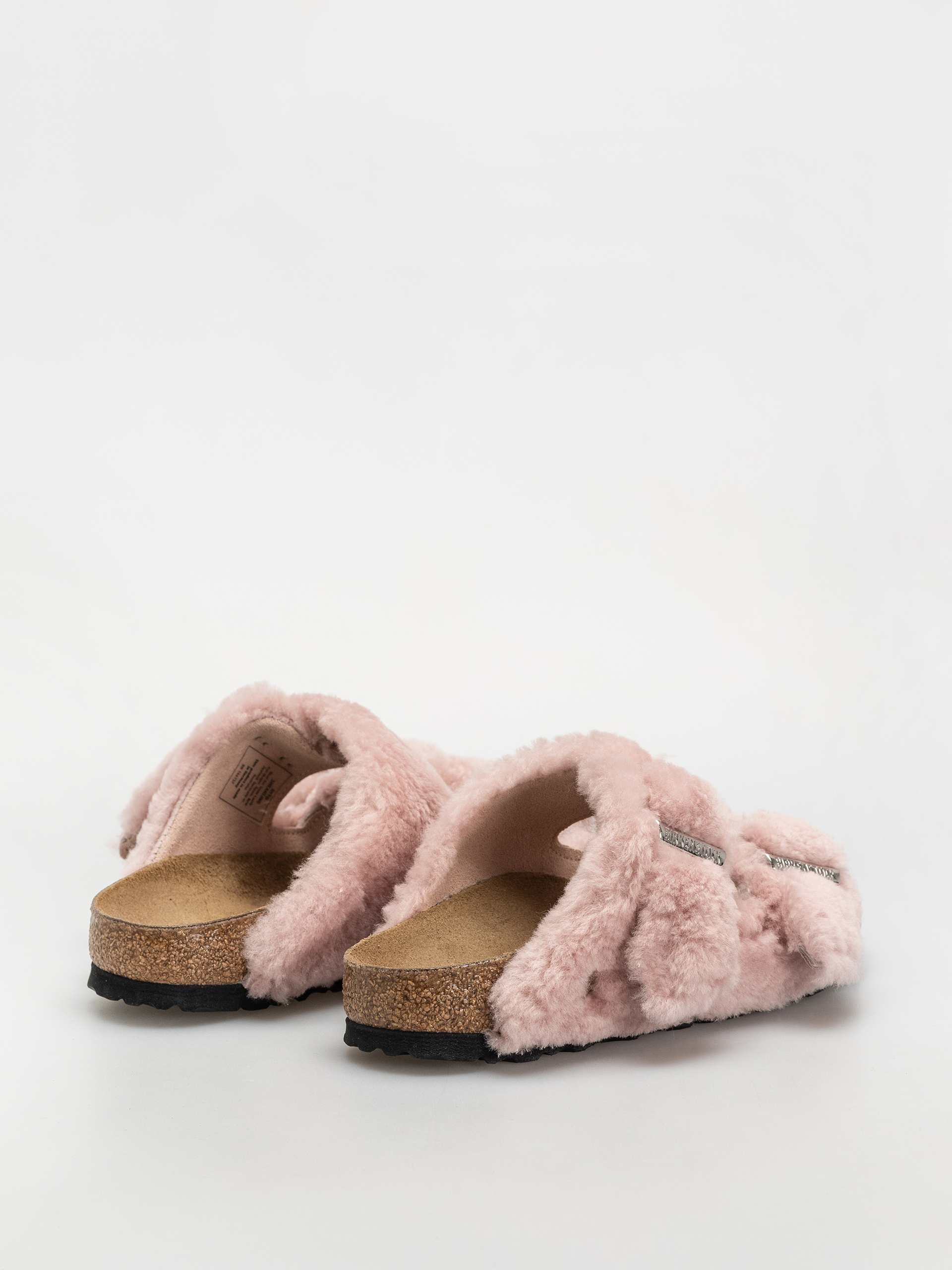 Birkenstock Arizona Shearling Cover Upper Narrow Wmn Flip-flop papucsok (crystal rose)