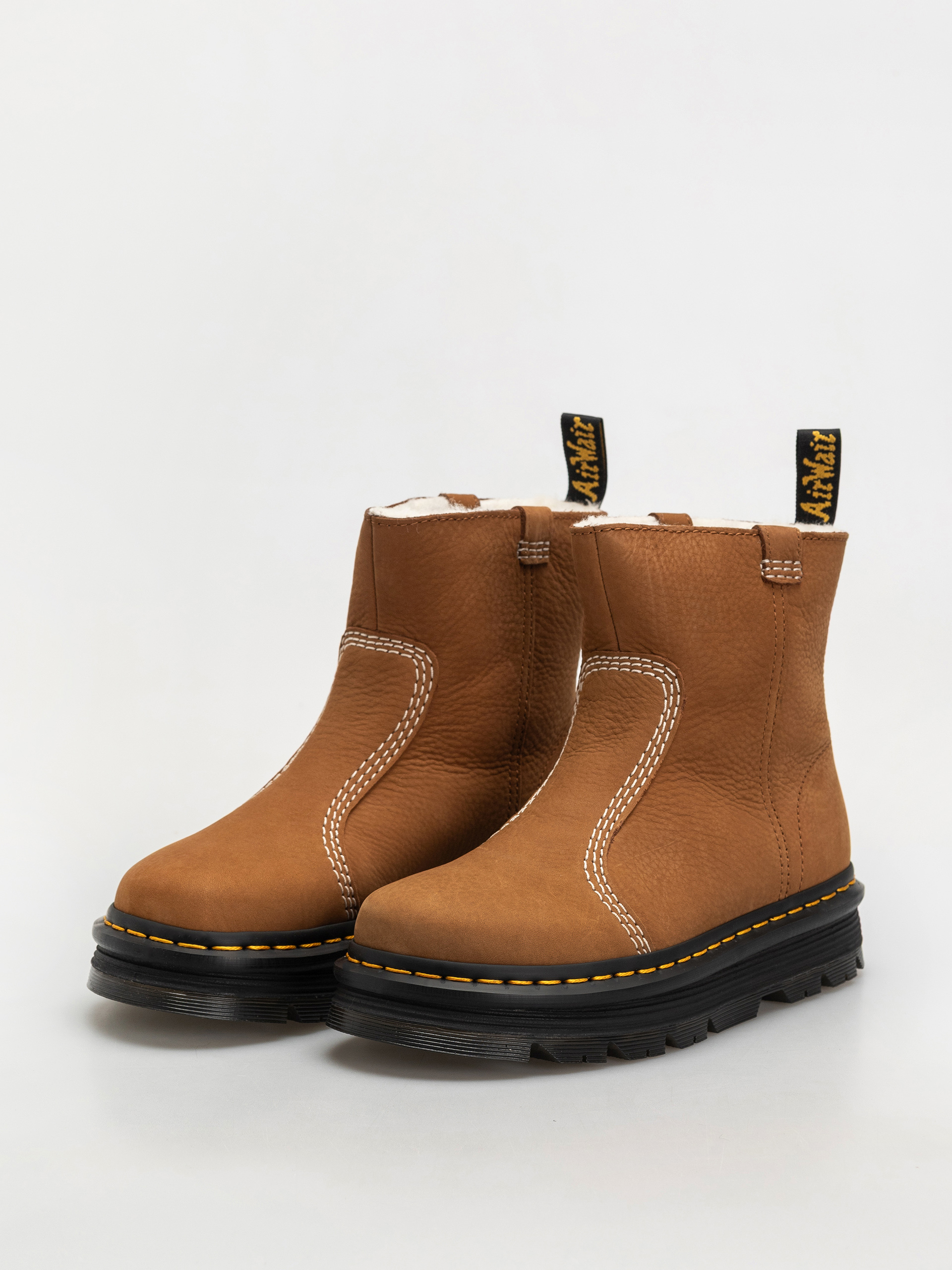 Dr. Martens ZebZag Rigger WL Rigger Wmn Cipők (desert brown milled nubuck wp)