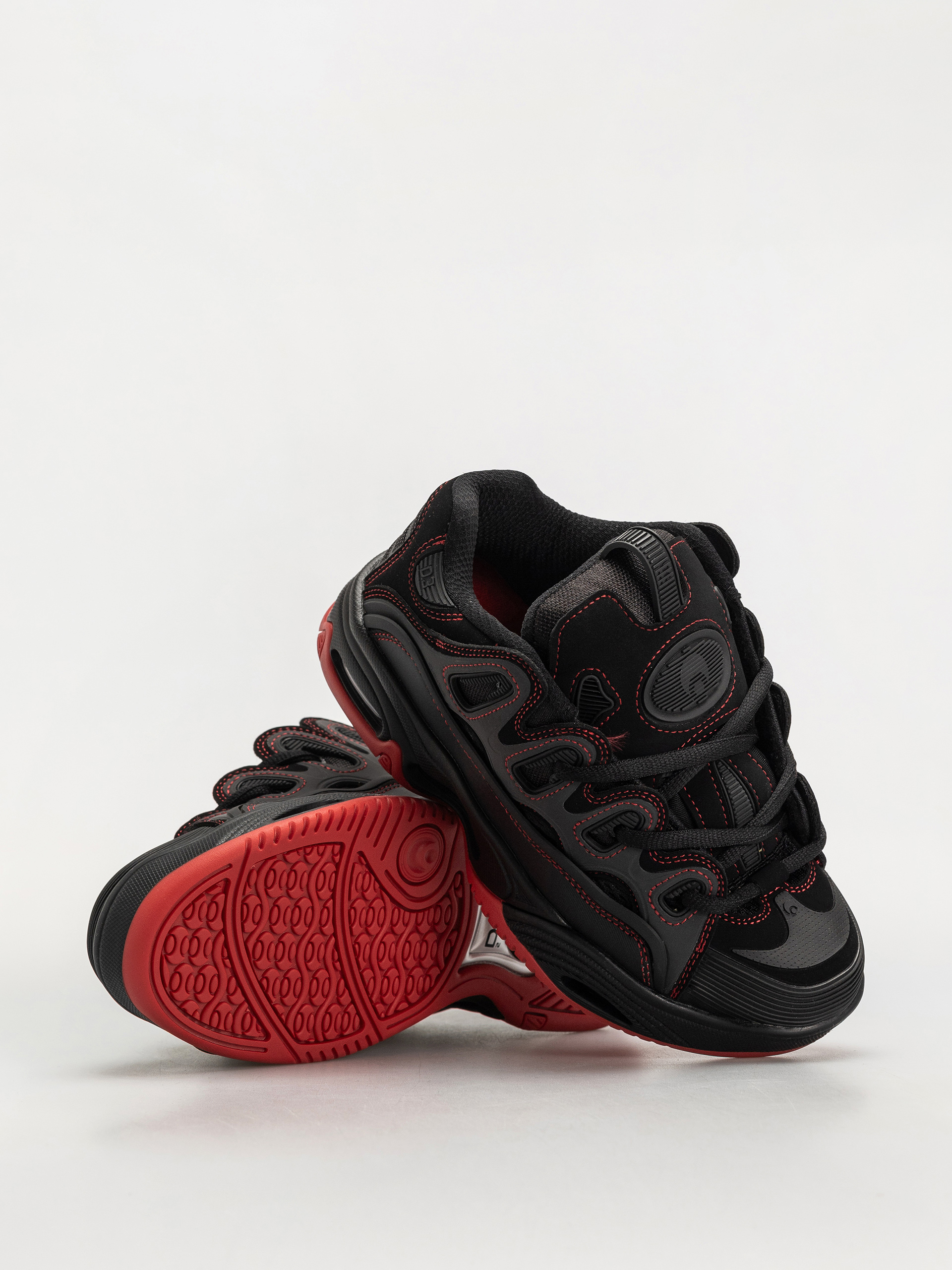 Osiris D3 2001 Cipők (black/red/red)
