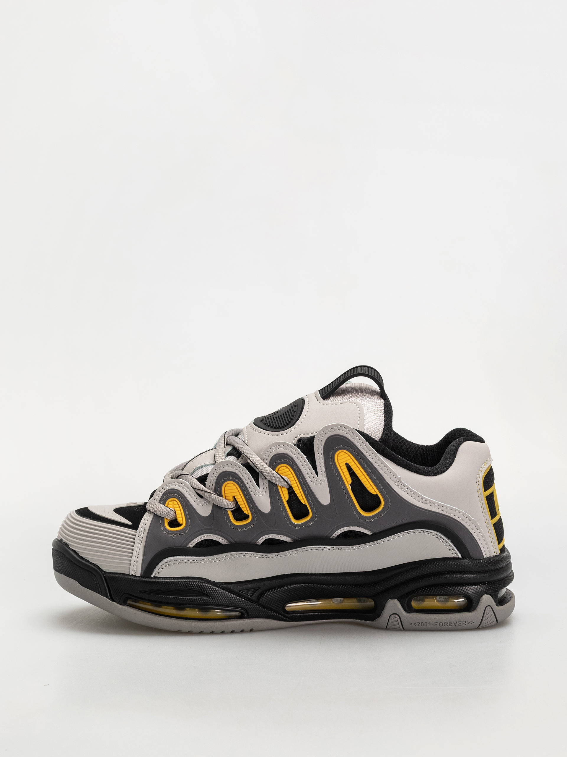 Osiris D3 2001 Cipők (grey/black/yellow)