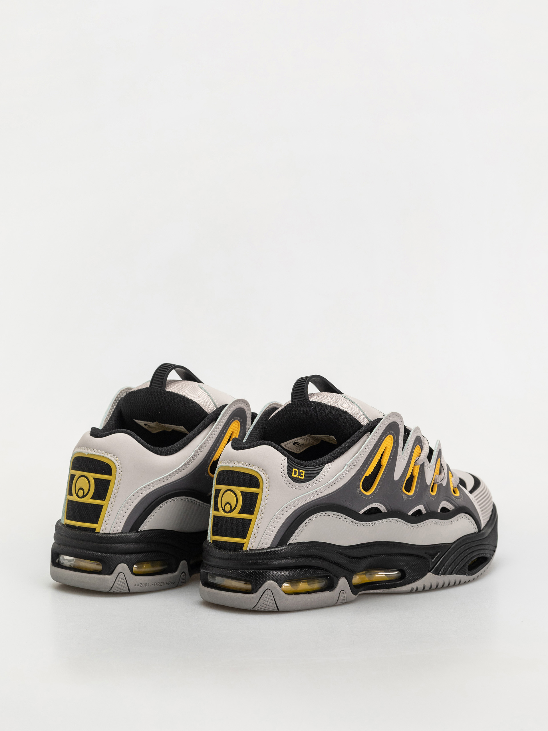 Osiris D3 2001 Cipők (grey/black/yellow)