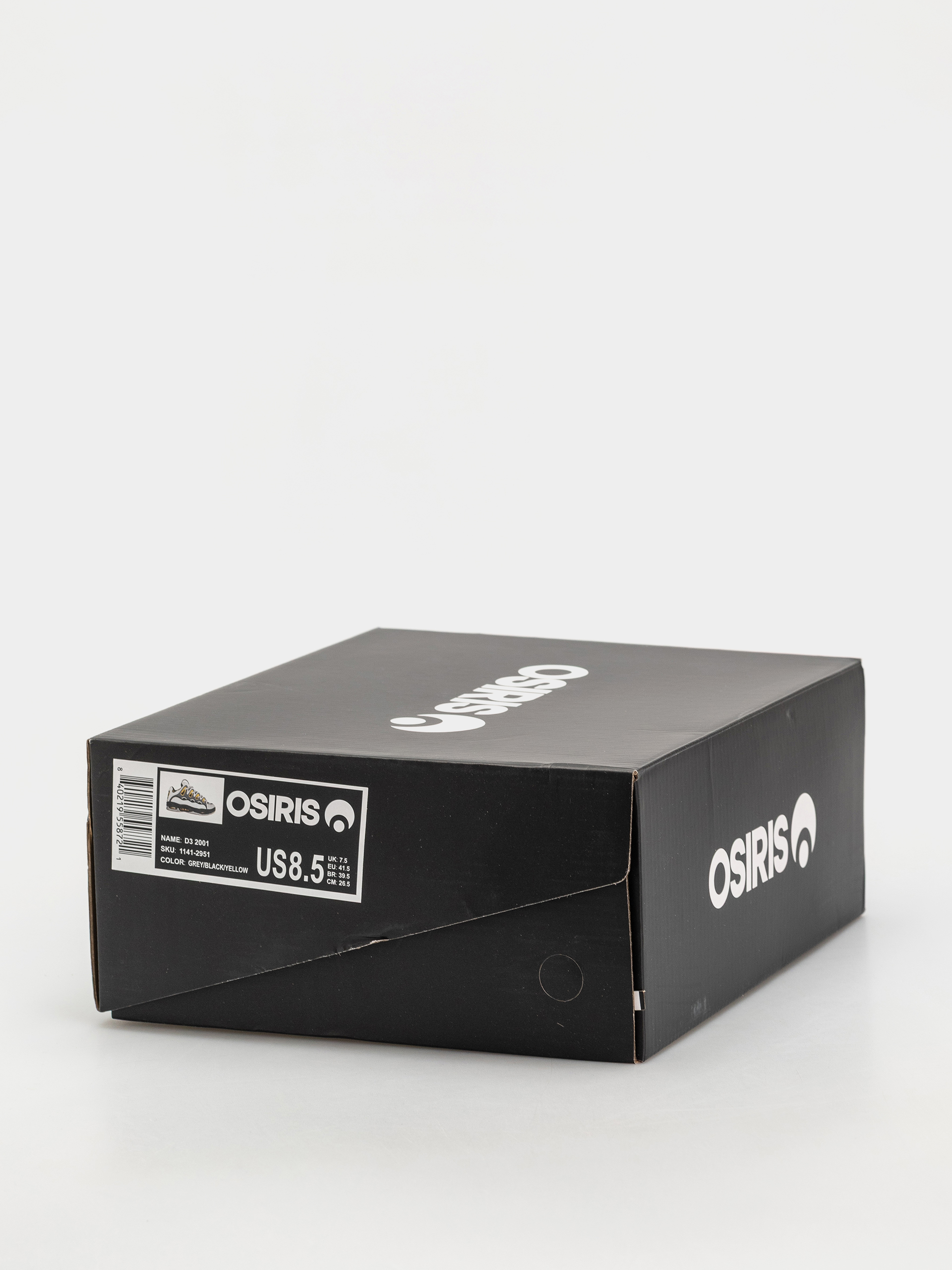 Osiris D3 2001 Cipők (grey/black/yellow)