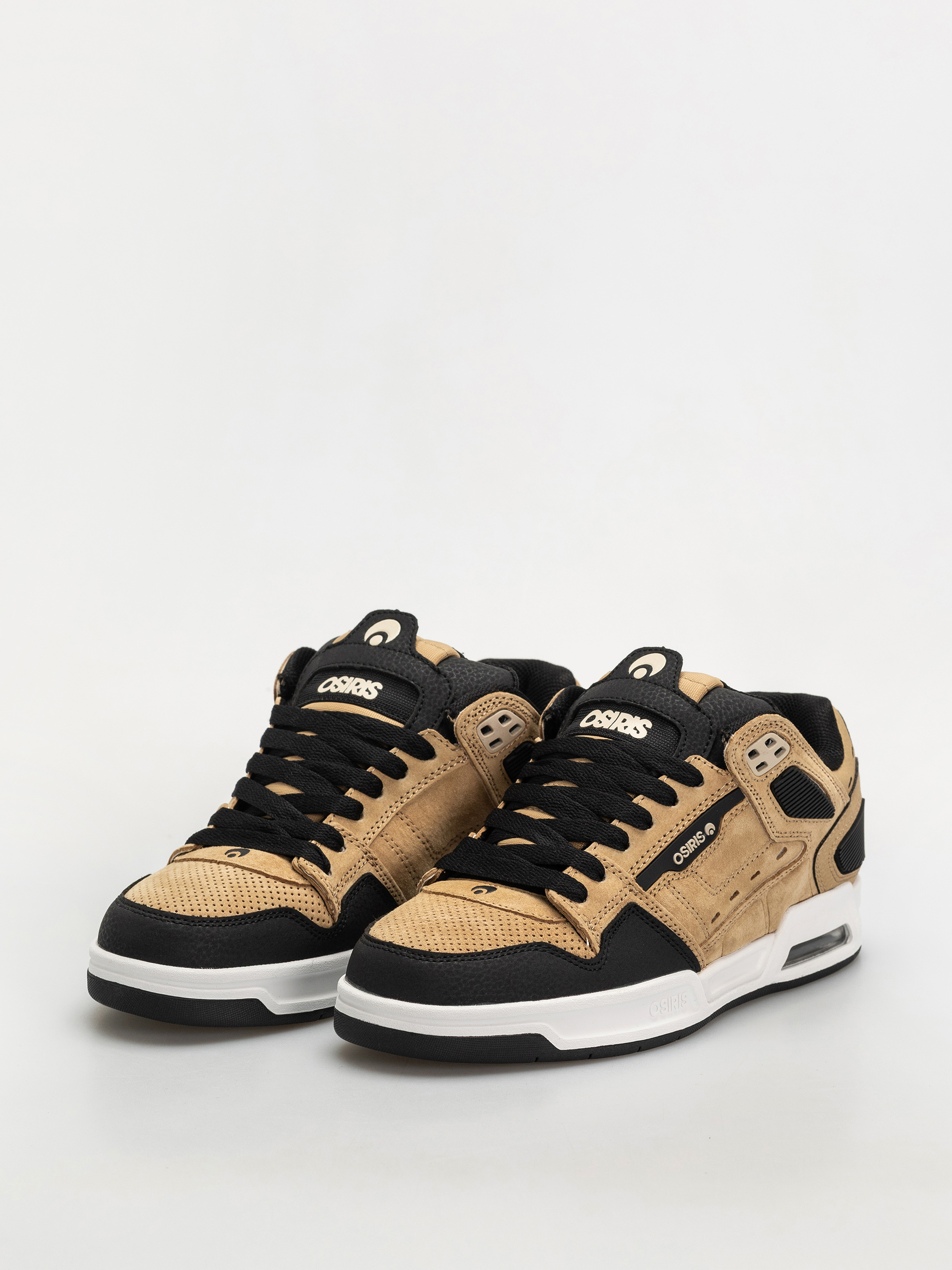Osiris Peril Cipők (tan/black/white)