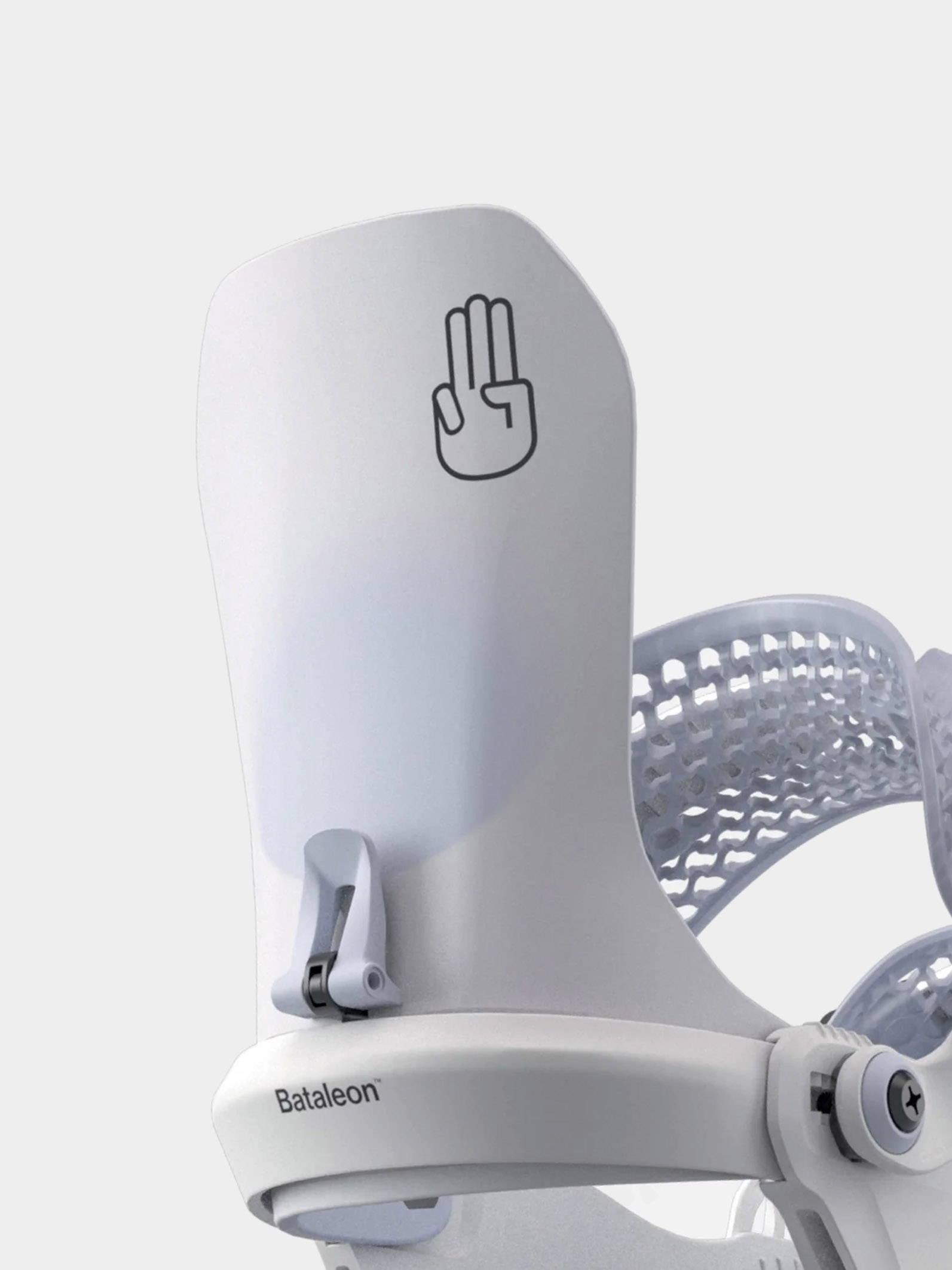 Női Snowboard kötés Bataleon Etna HeelWrap (glacier)