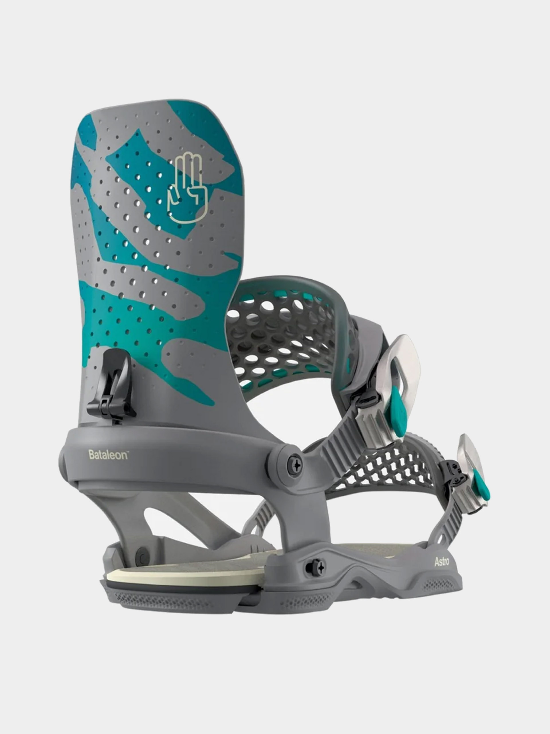 Snowboard kötés Bataleon Astro AsymWrap (gray forest)