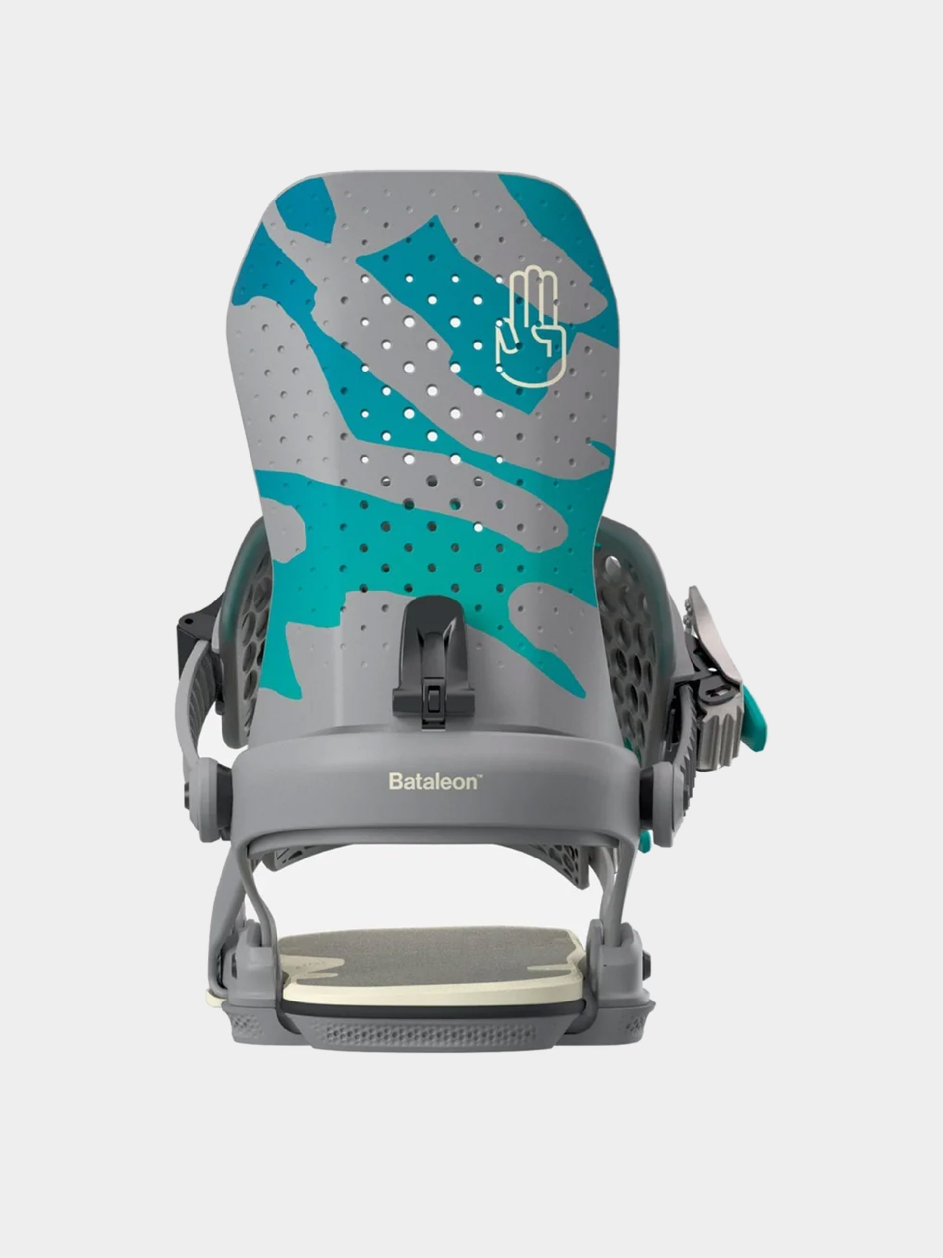 Férfi Snowboard kötés Bataleon Astro AsymWrap (gray forest)