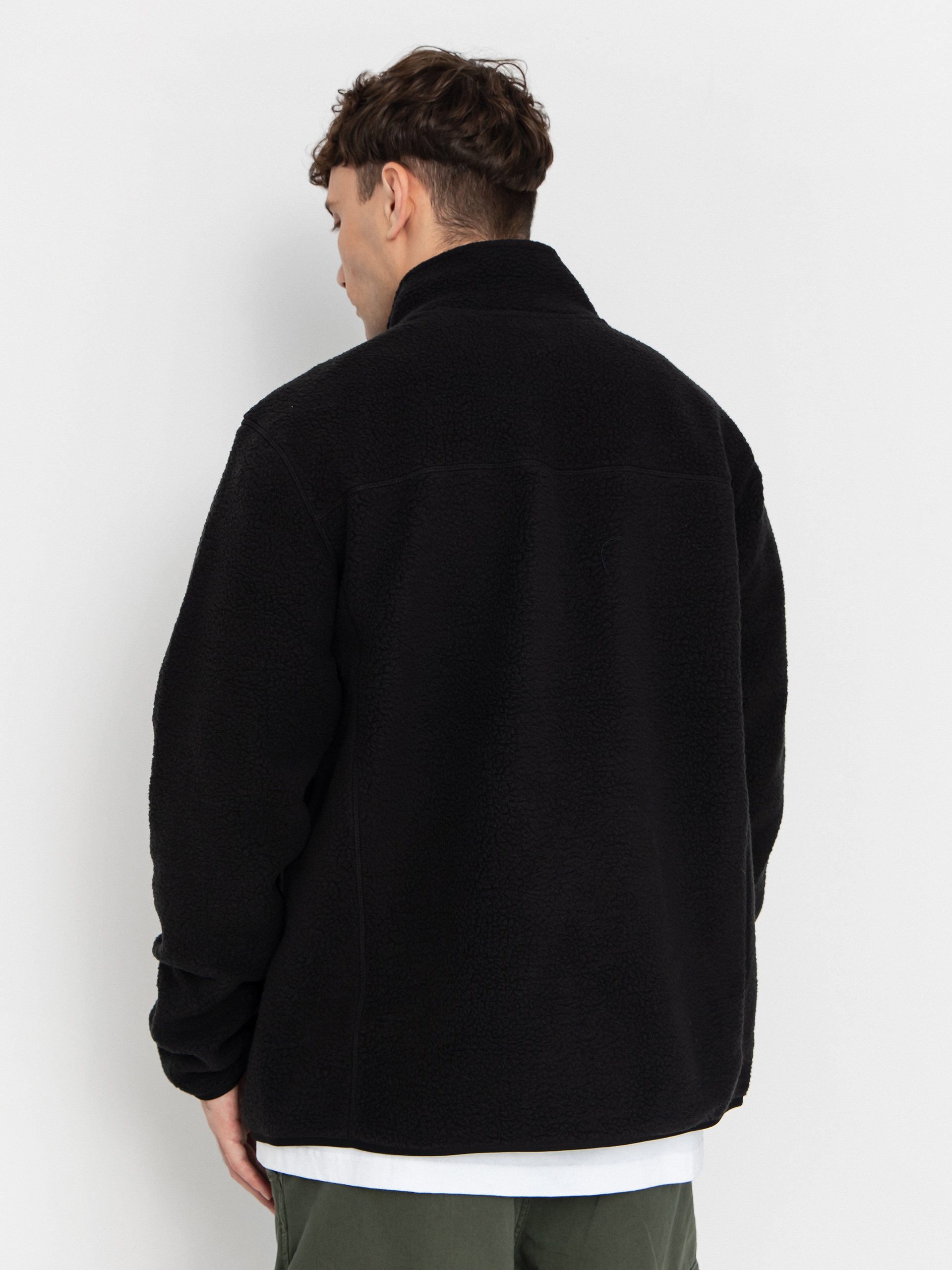 Férfi Volcom Nelson Sherpa Polár pulóver (black)