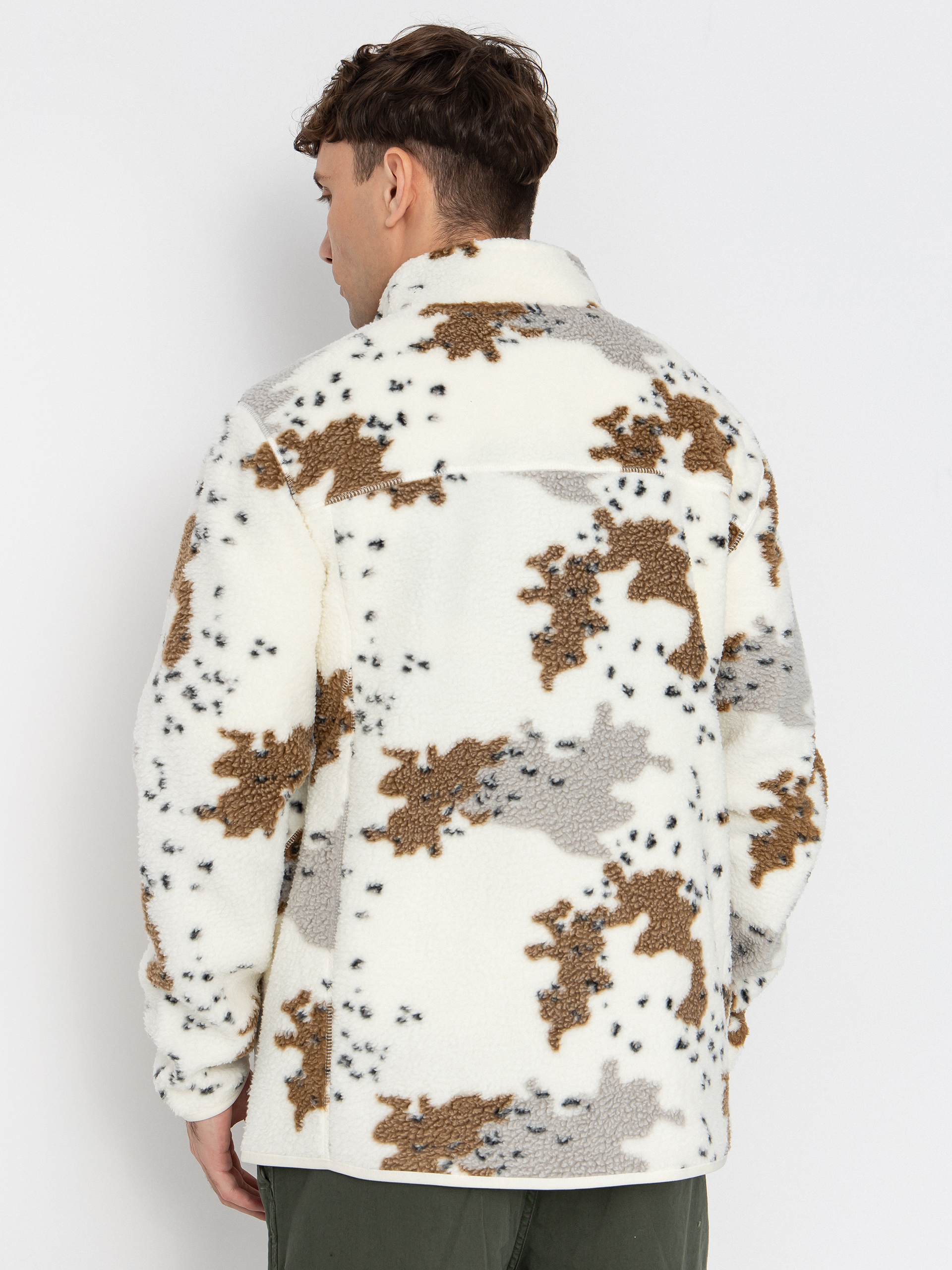 Férfi Volcom Nelson Sherpa ZHD Polár pulóver (white)