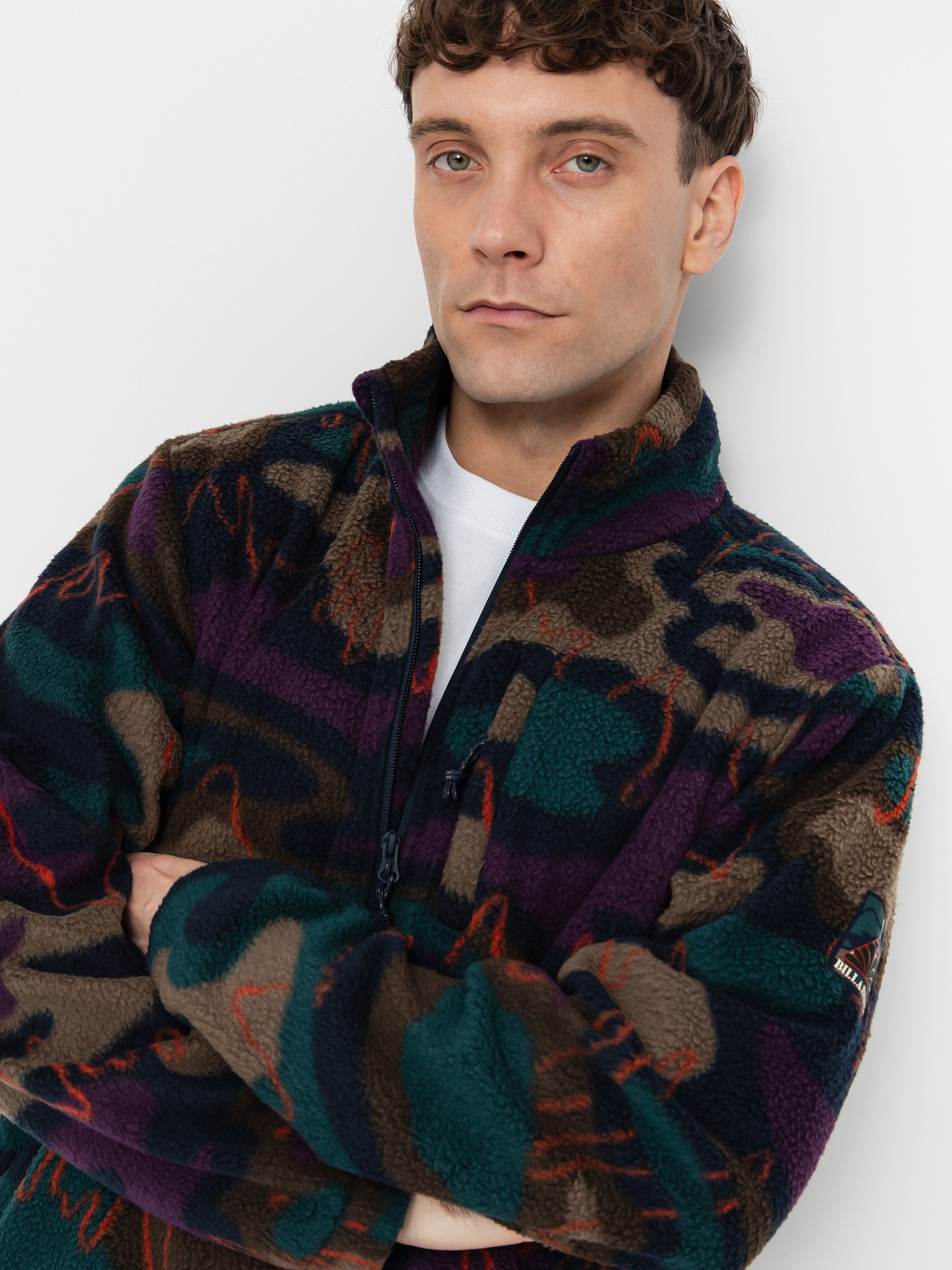 Billabong Boundary Taaffe Pulóver (camo)