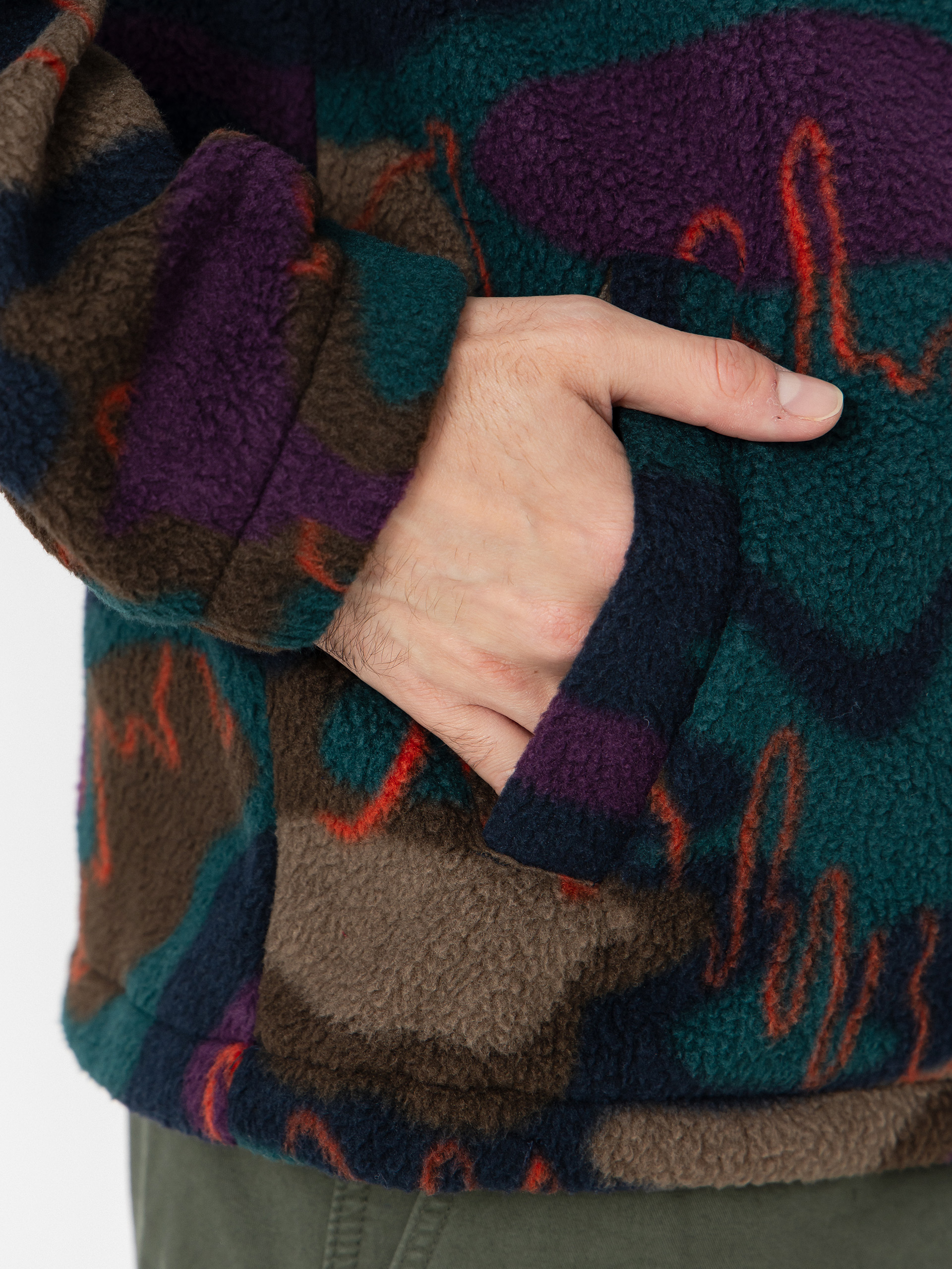 Billabong Boundary Taaffe Pulóver (camo)