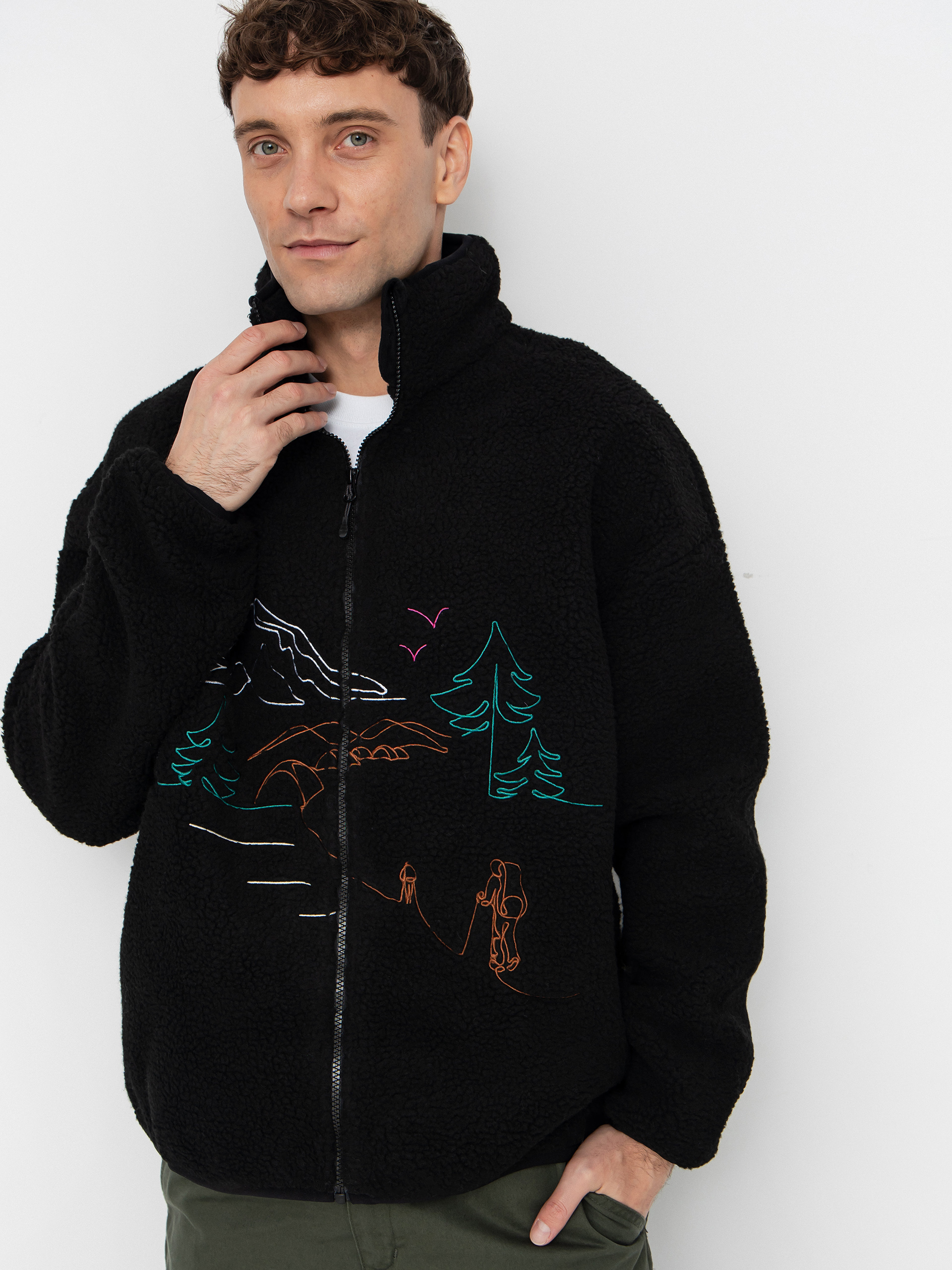 Picture Hafdals Embro Polár pulóver (black)