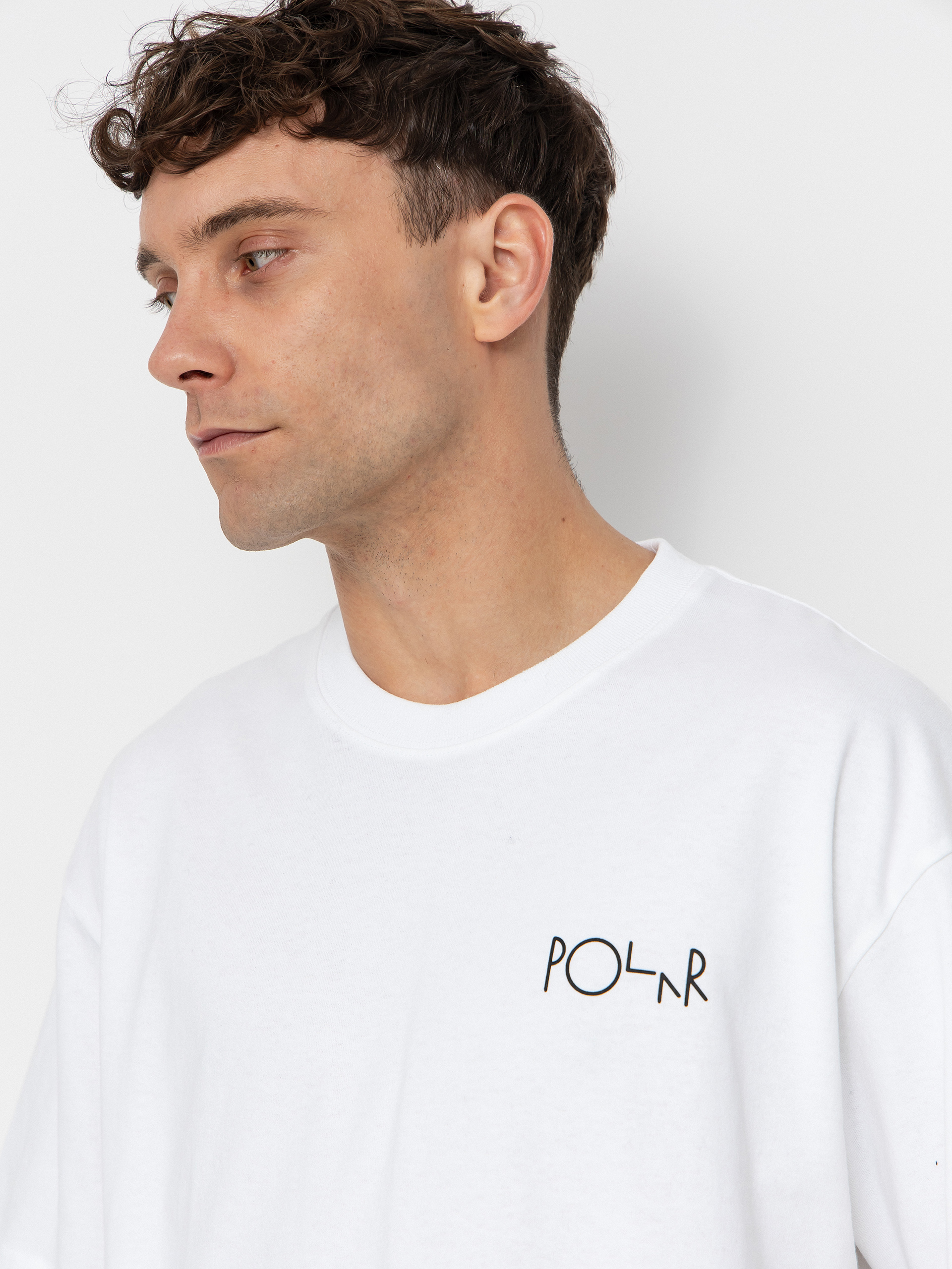 Póló Polar Skate Fill Logo Searching For Peace (white)
