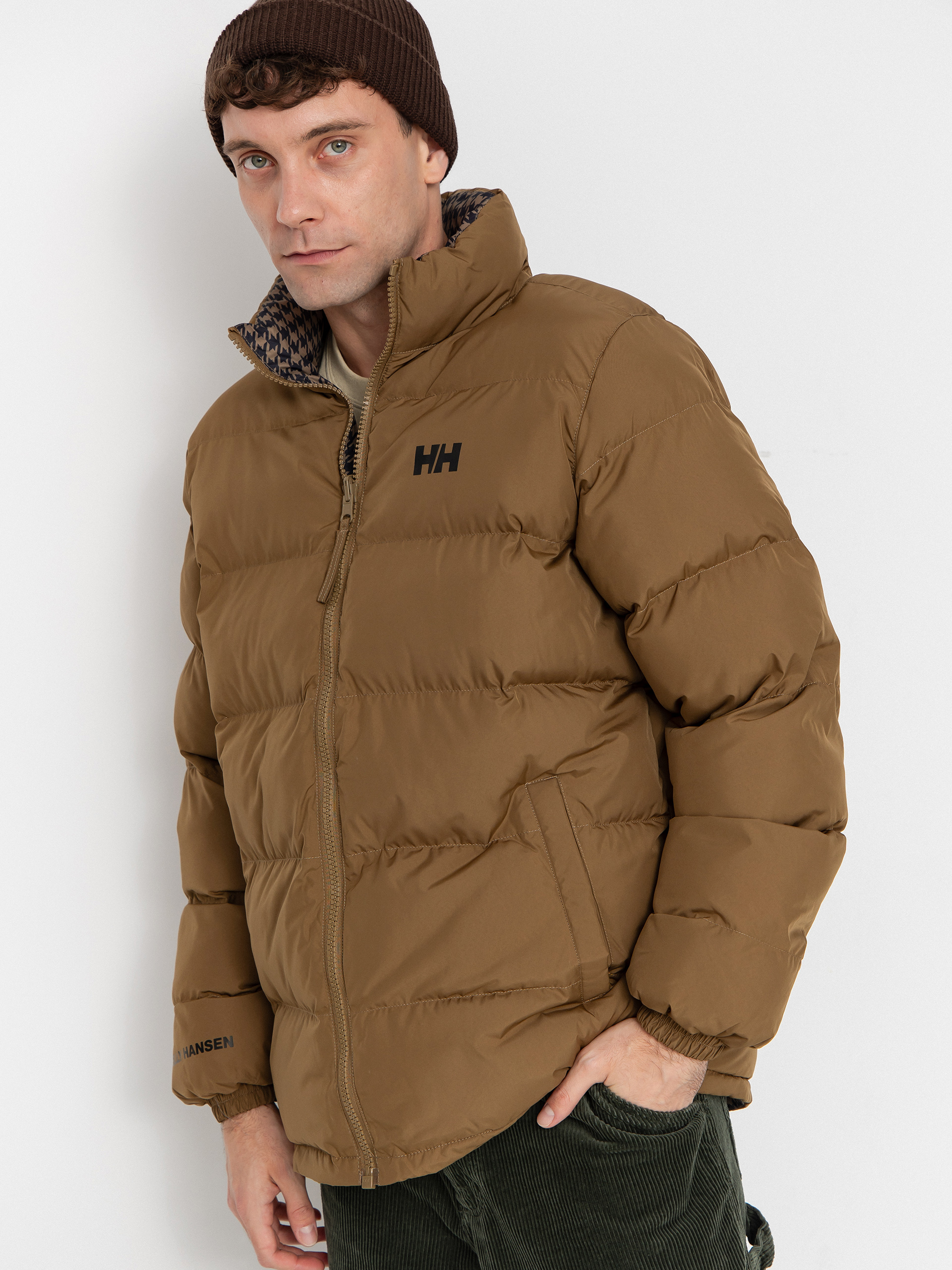 Dzseki Helly Hansen Yu 23 Reversible Puffer (sepia)