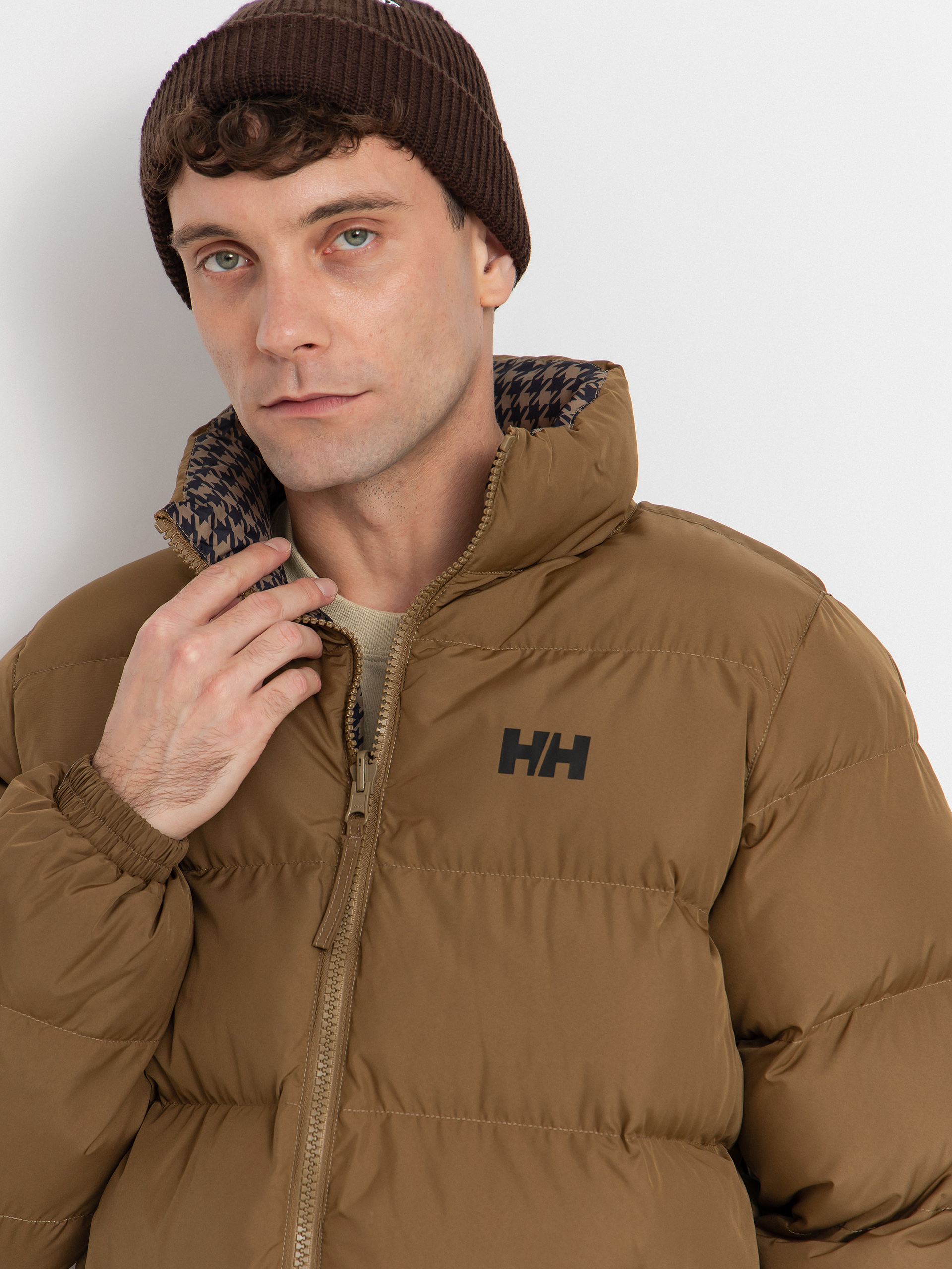 Helly Hansen Yu 23 Reversible Puffer Dzseki (sepia)