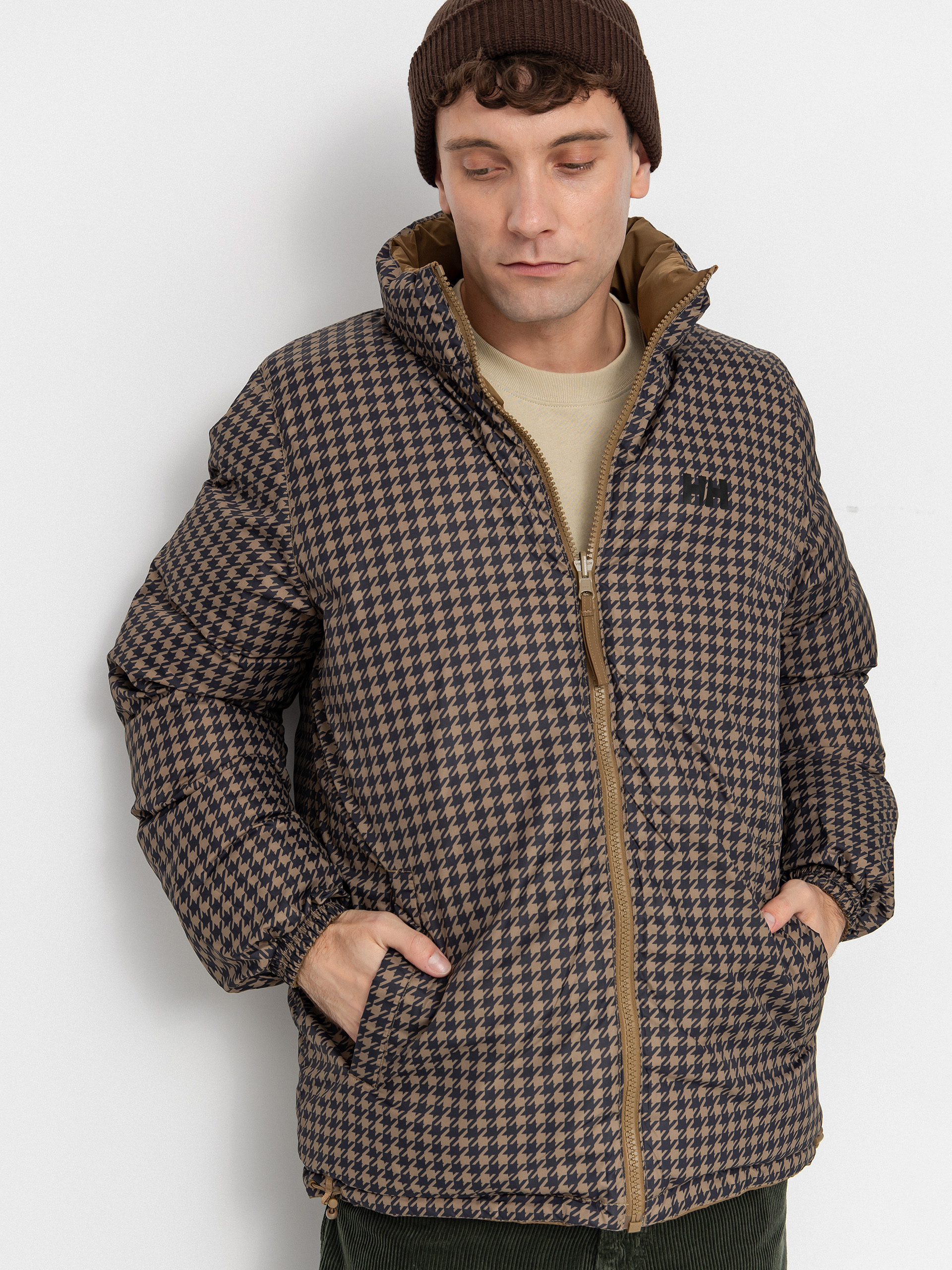 Helly Hansen Yu 23 Reversible Puffer Dzseki (sepia)