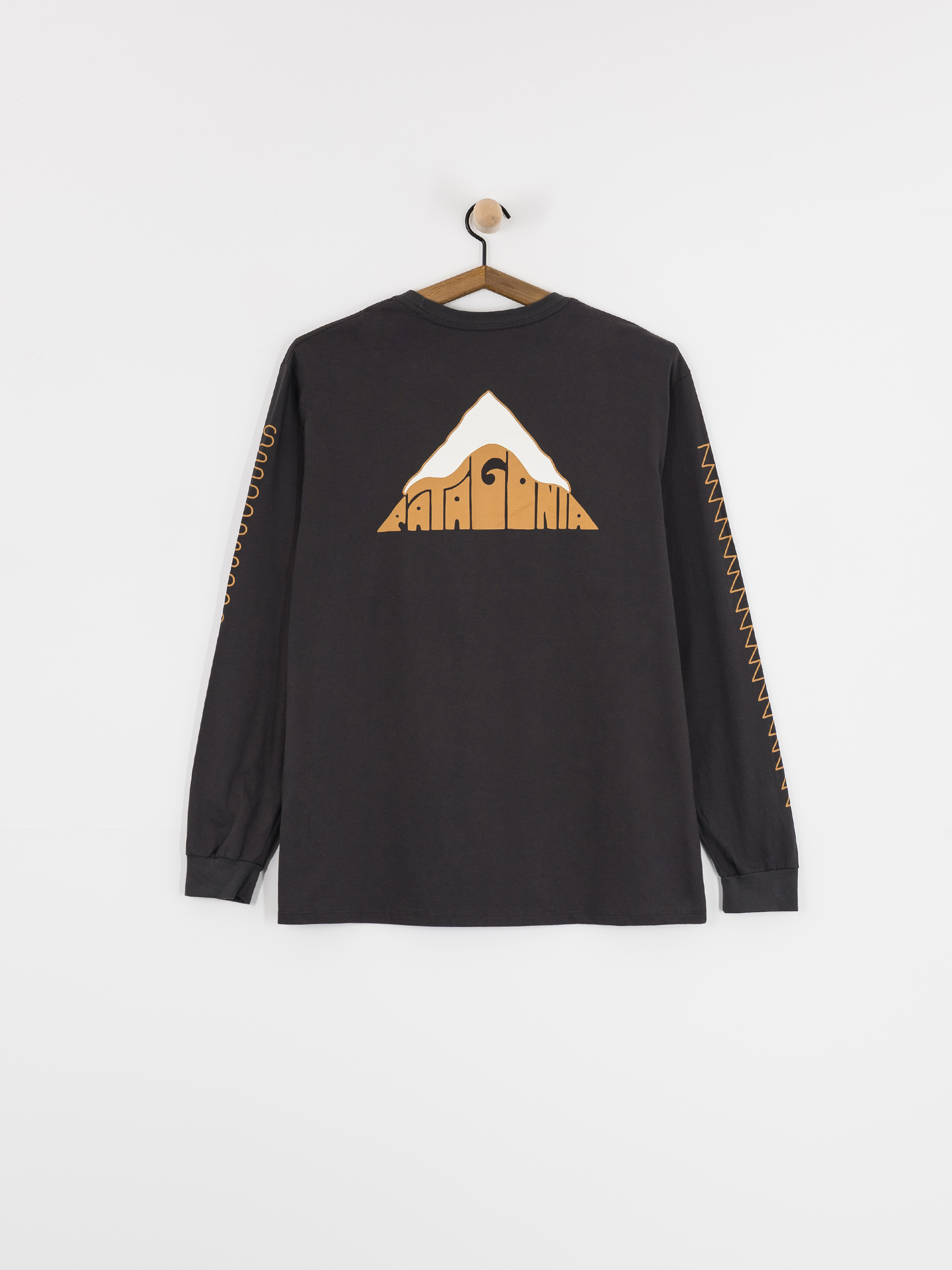 Patagonia Driftways Organic Hosszú ujjú felső (ink black)