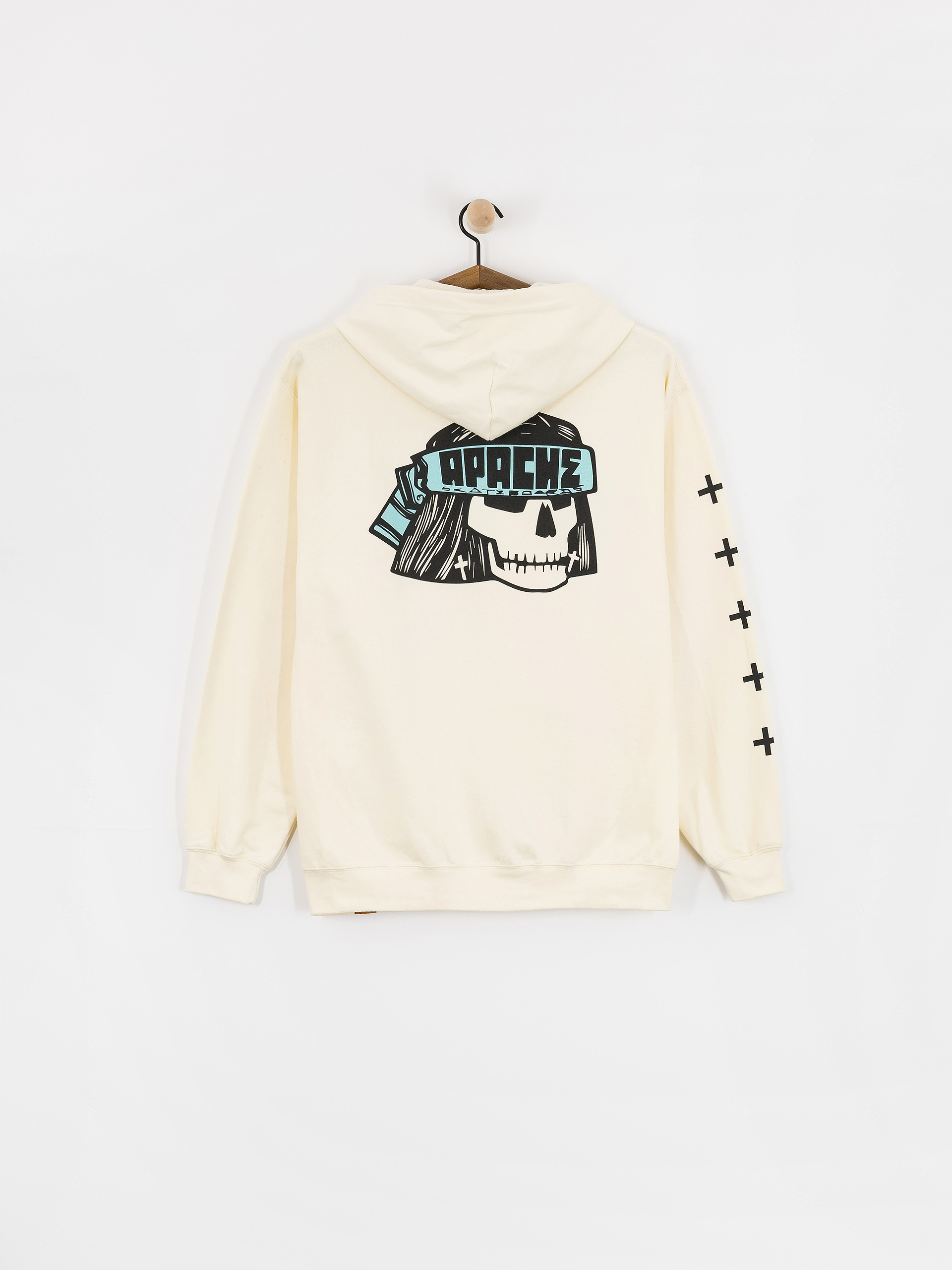 Kapucnis pulóver Etnies Etnies X Apache ZHD (natural)