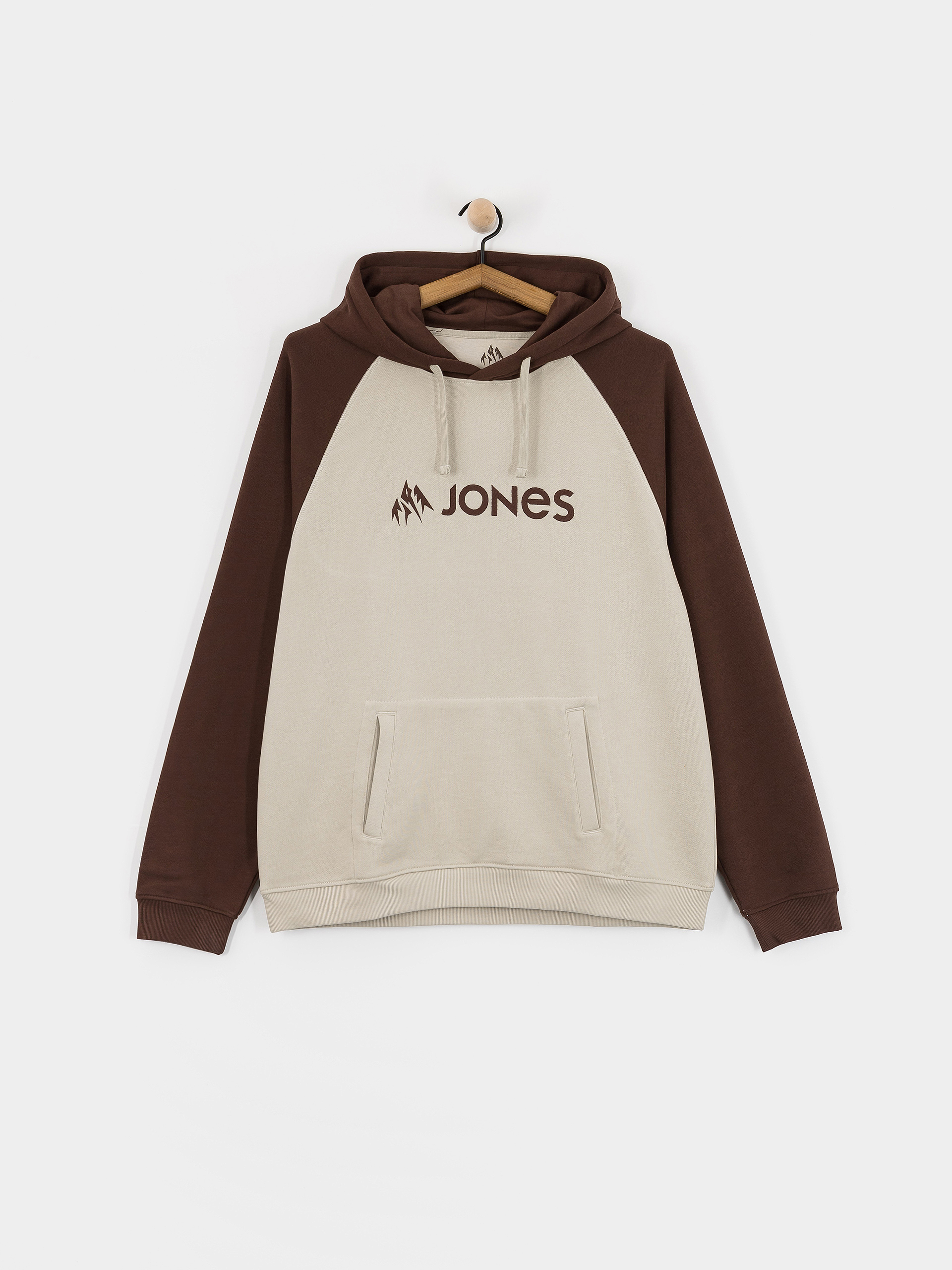Jones Snowboards Truckee Org Cot Kapucnis pulóver (smoke gray)