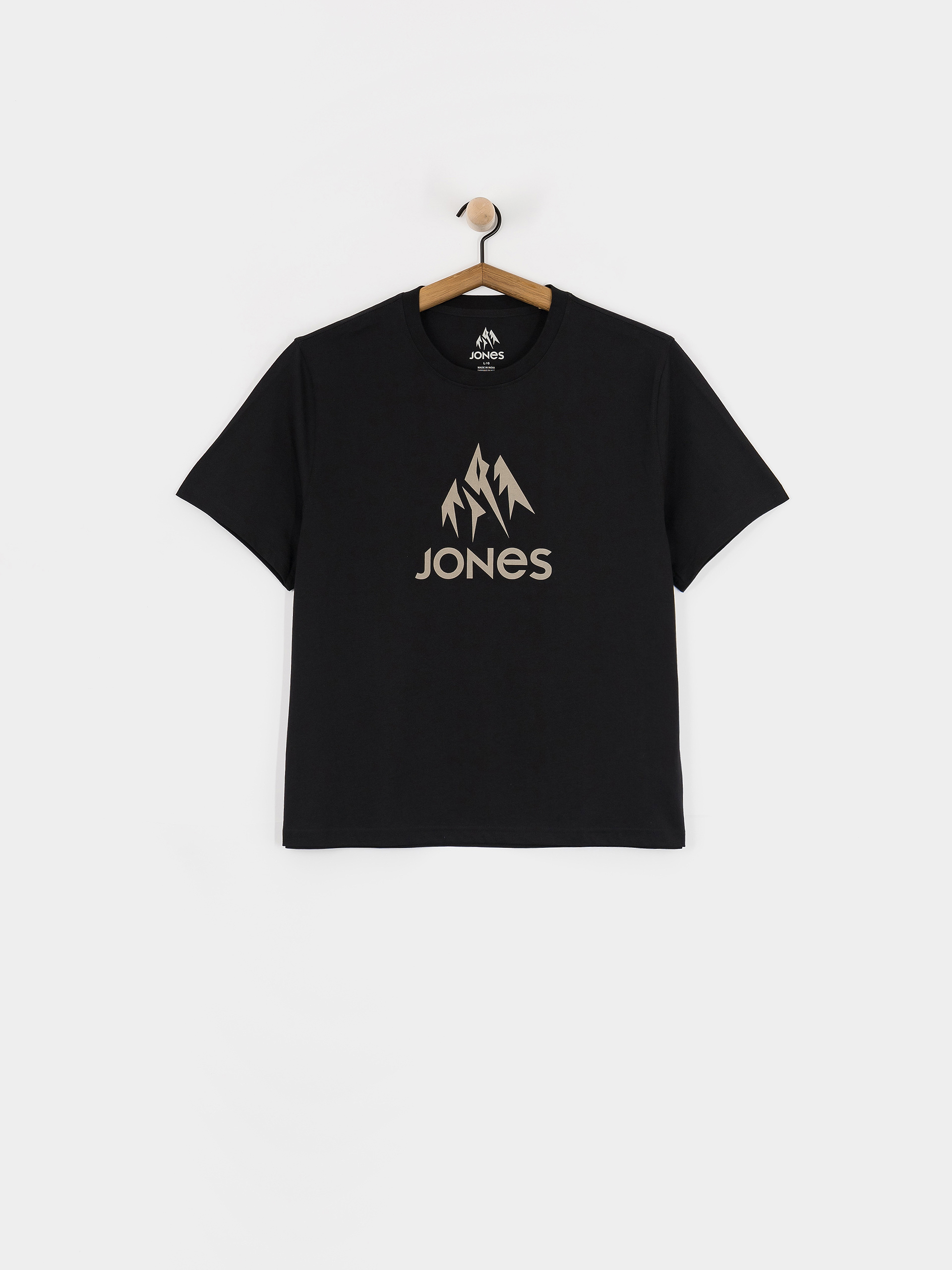 Jones Snowboards Truckee Org Cot Póló (stealth black)