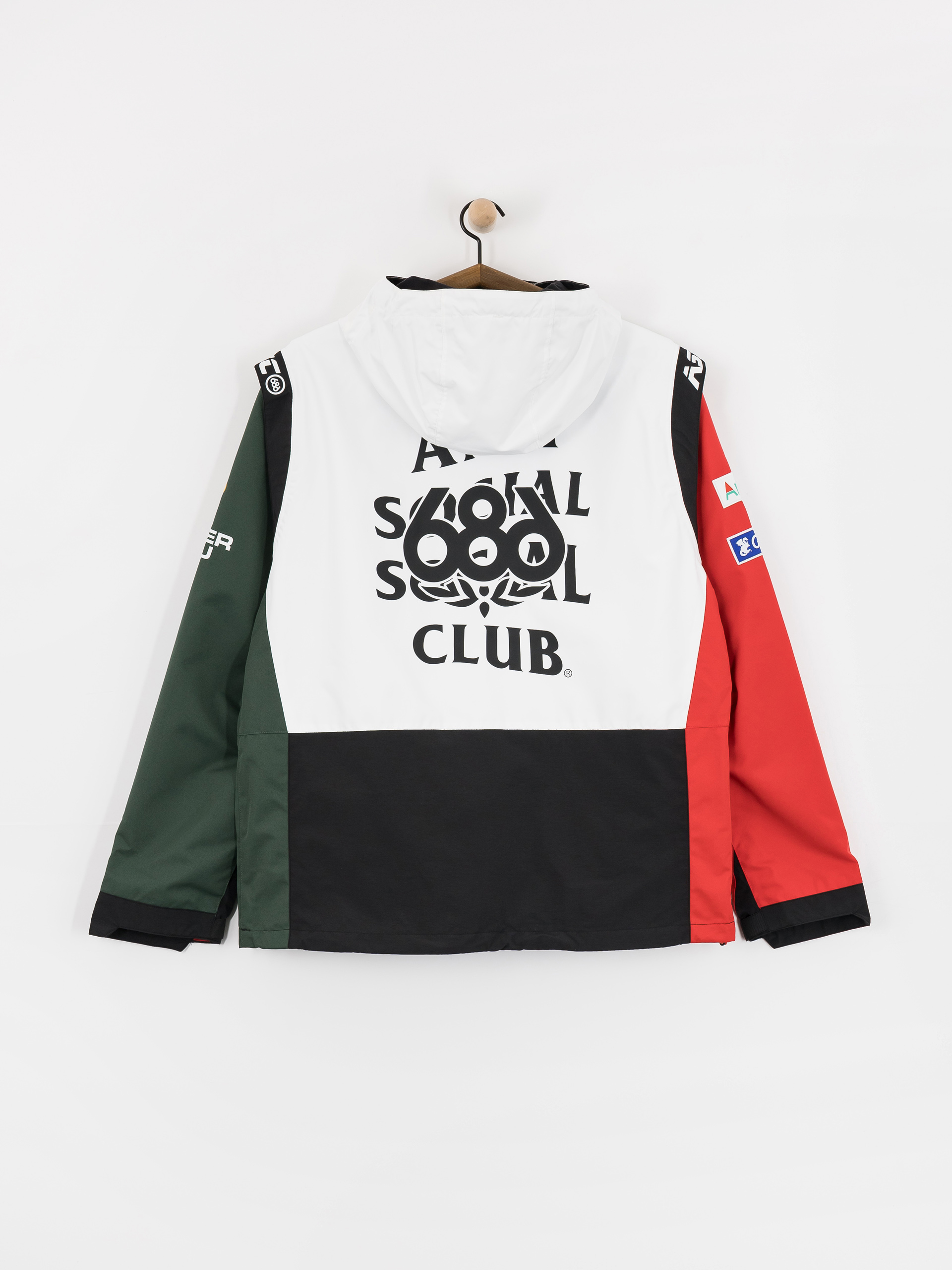 Férfi Snowboard dzseki 686 X ASSC F1 Anorak (assc white colorblock)