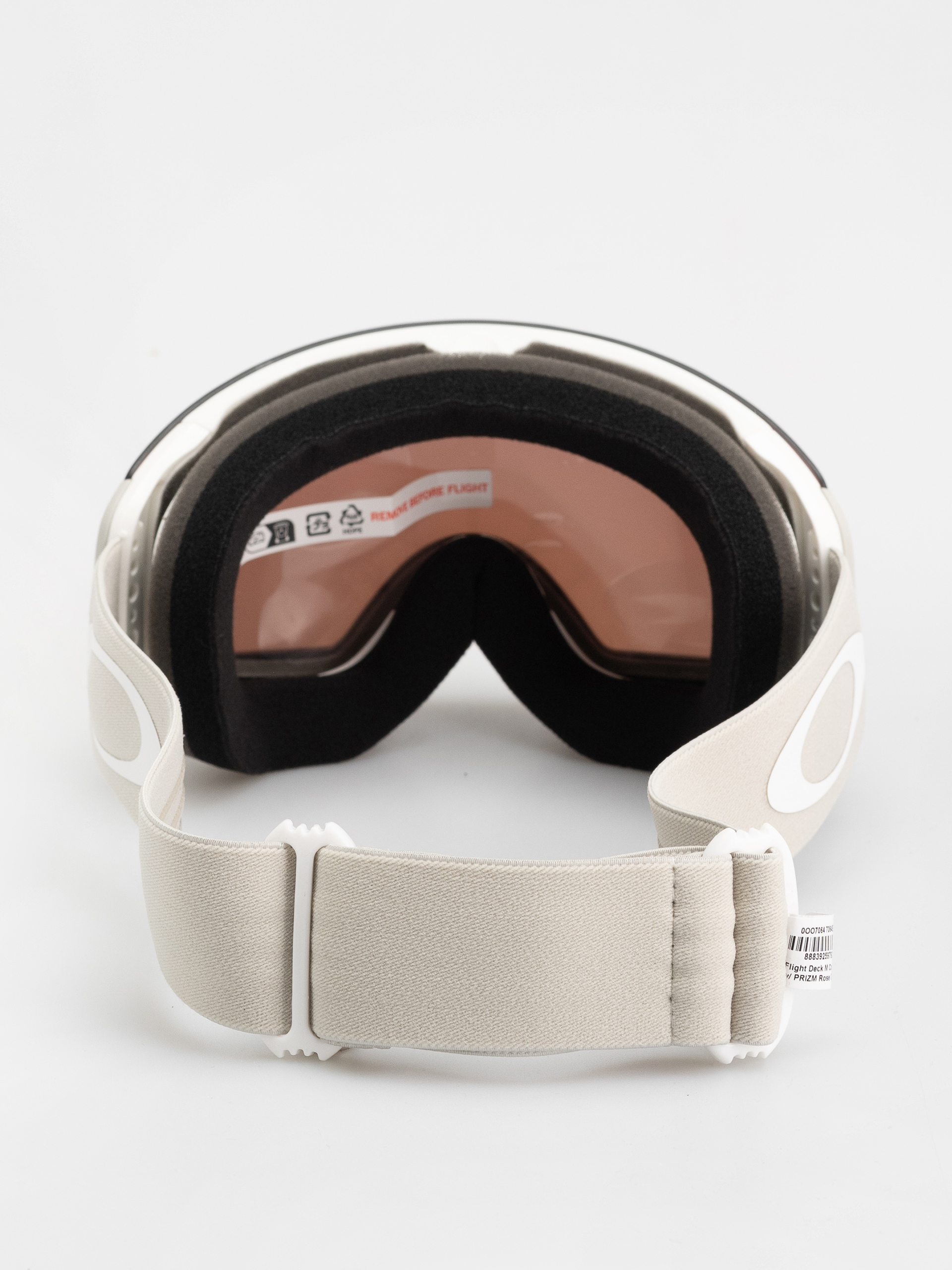 Oakley Flight Deck M Snowboard szemüveg (matte cool grey/prizm rose gold iridium)