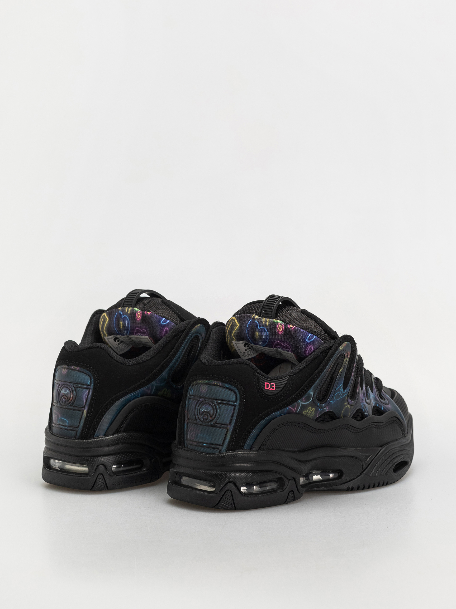 Osiris D3 2001 Cipők (black/pink/holo)