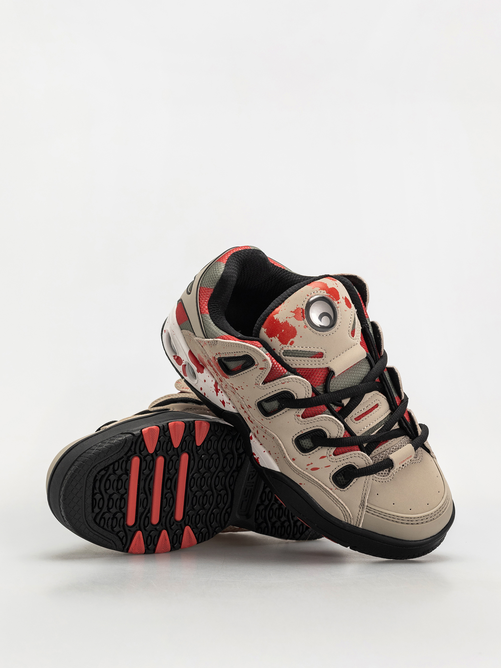 Osiris D3 OG Cipők (taupe/olive/drips)