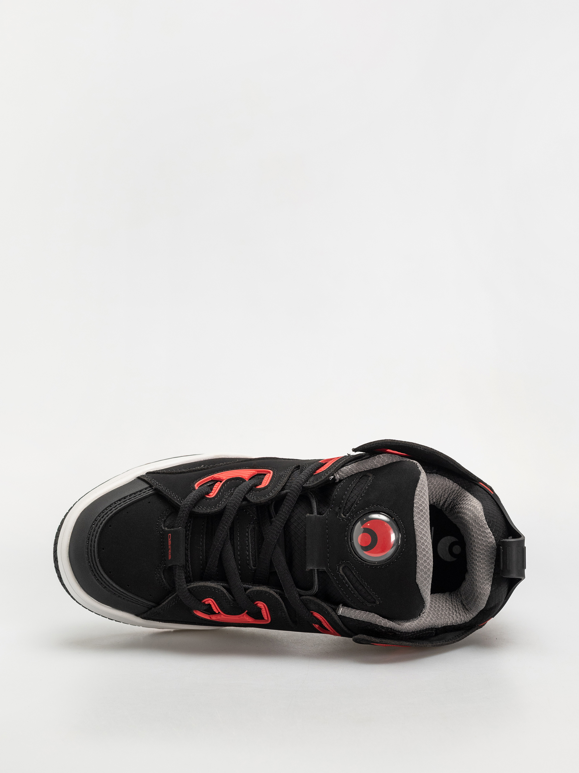 Osiris D3 E Cipők (black/charcoal/red)