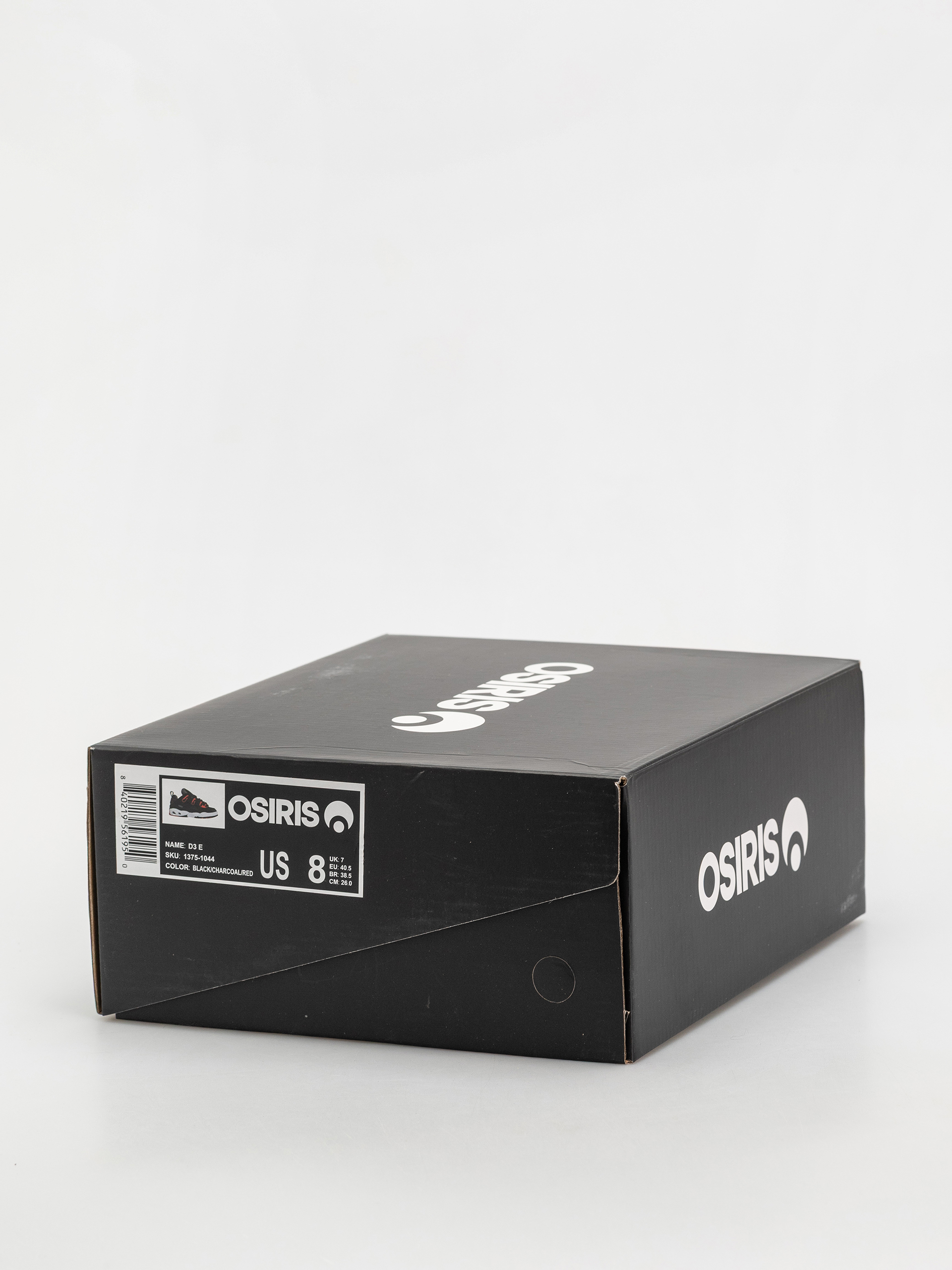 Osiris D3 E Cipők (black/charcoal/red)