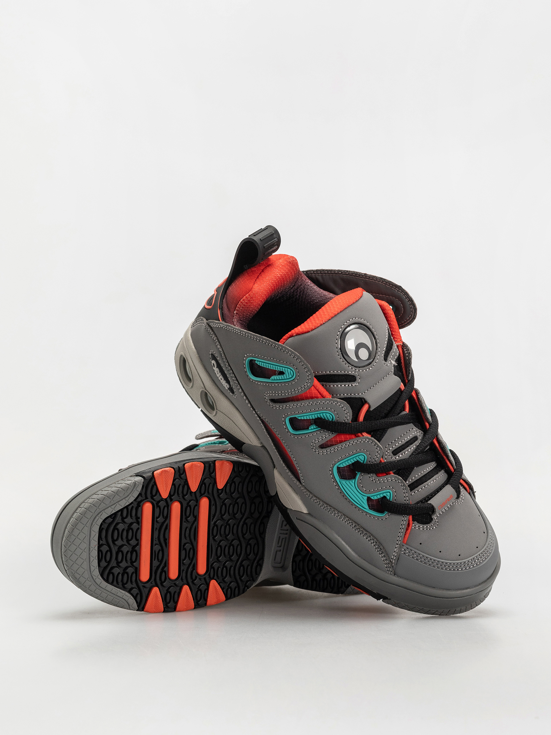 Osiris D3 E Cipők (grey/orange/turqoise)