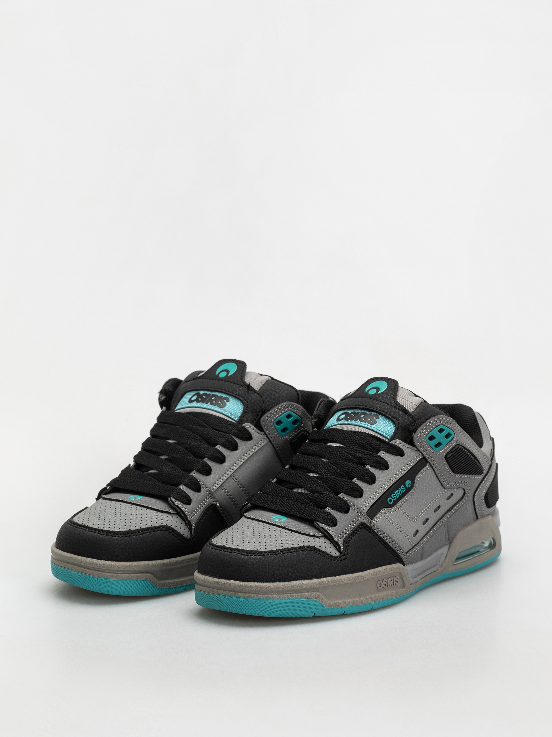 Osiris Peril Cipők (black/grey/teal)