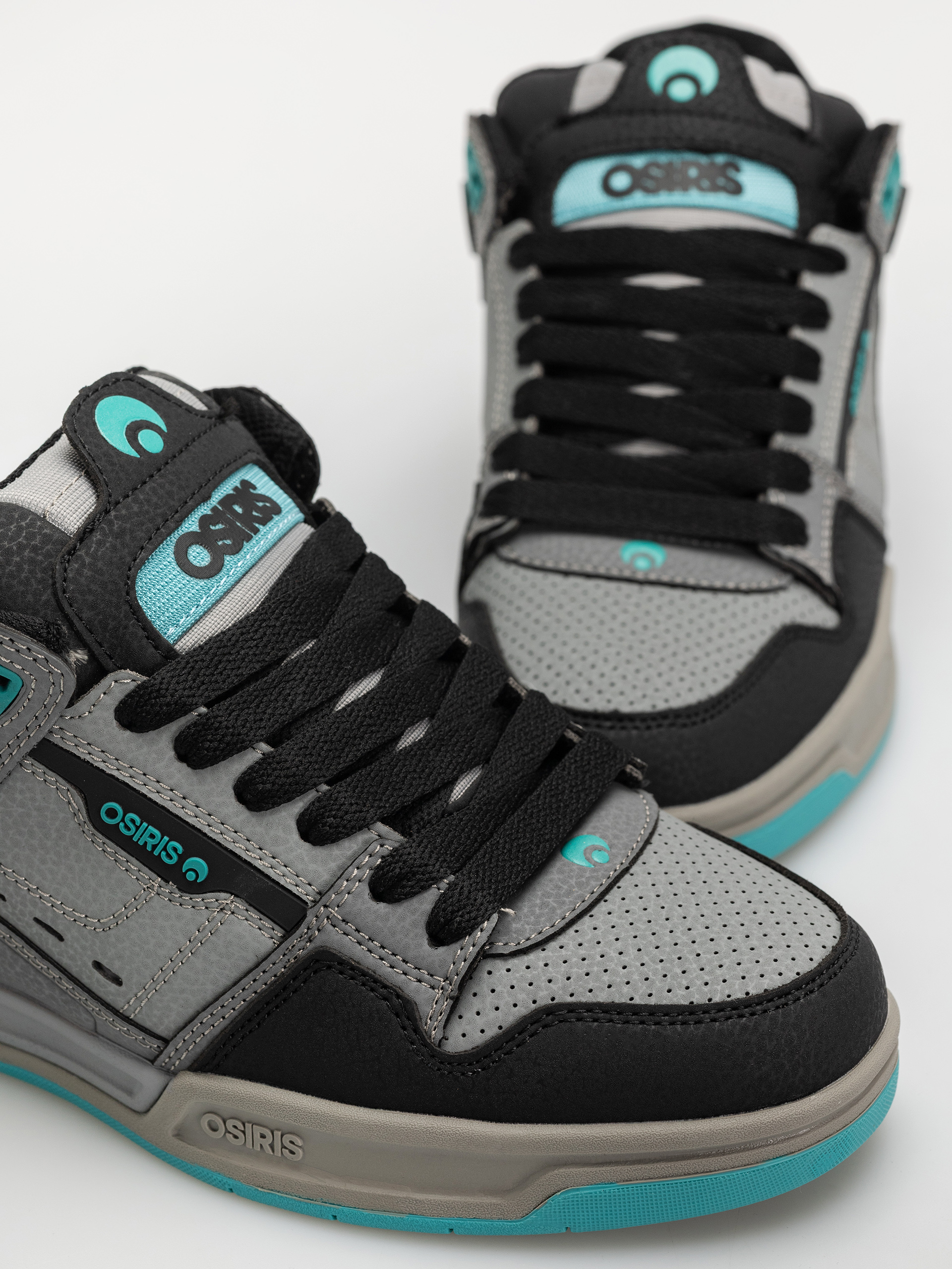 Osiris Peril Cipők (black/grey/teal)