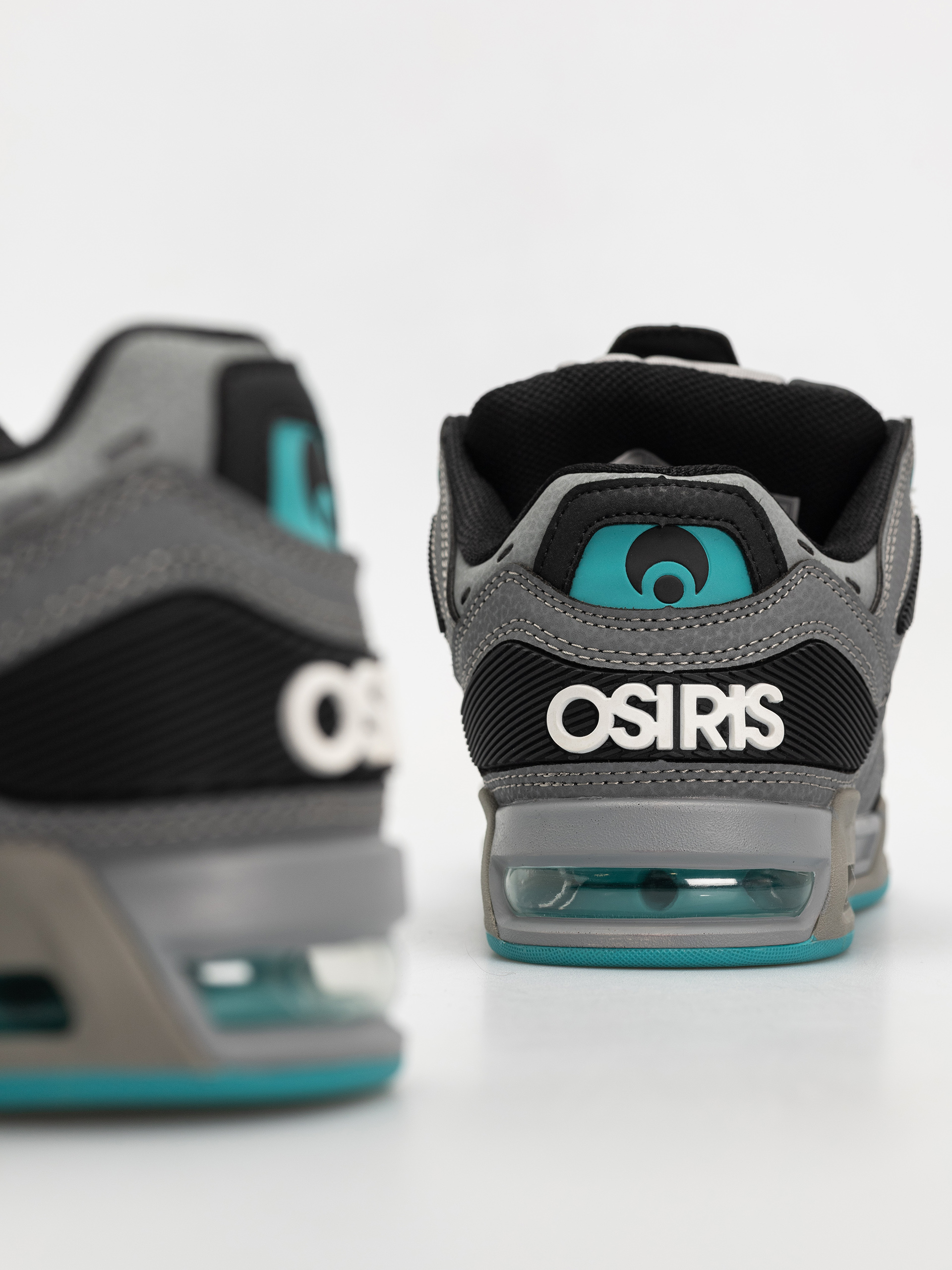 Osiris Peril Cipők (black/grey/teal)