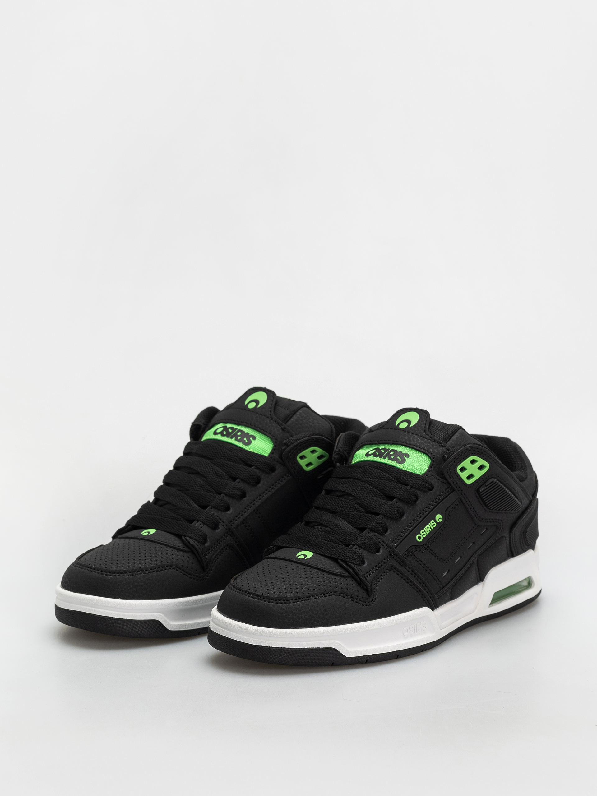 Osiris Peril Cipők (black/black/green)