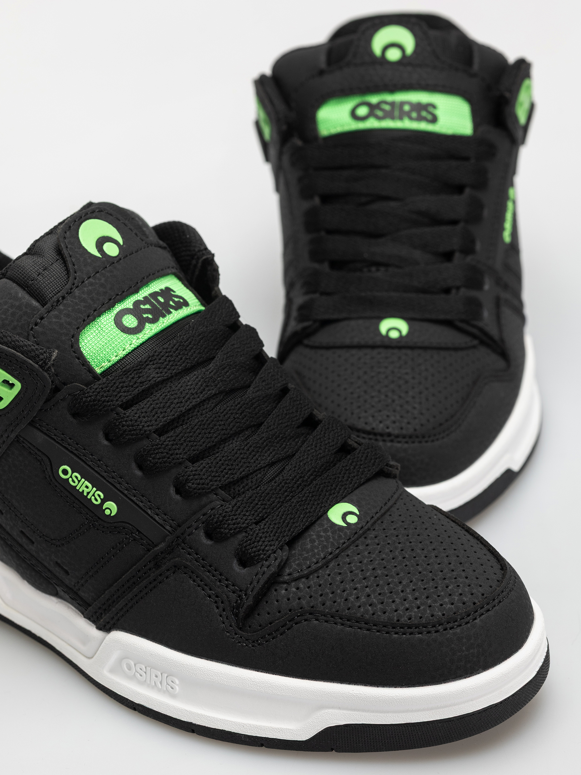 Osiris Peril Cipők (black/black/green)