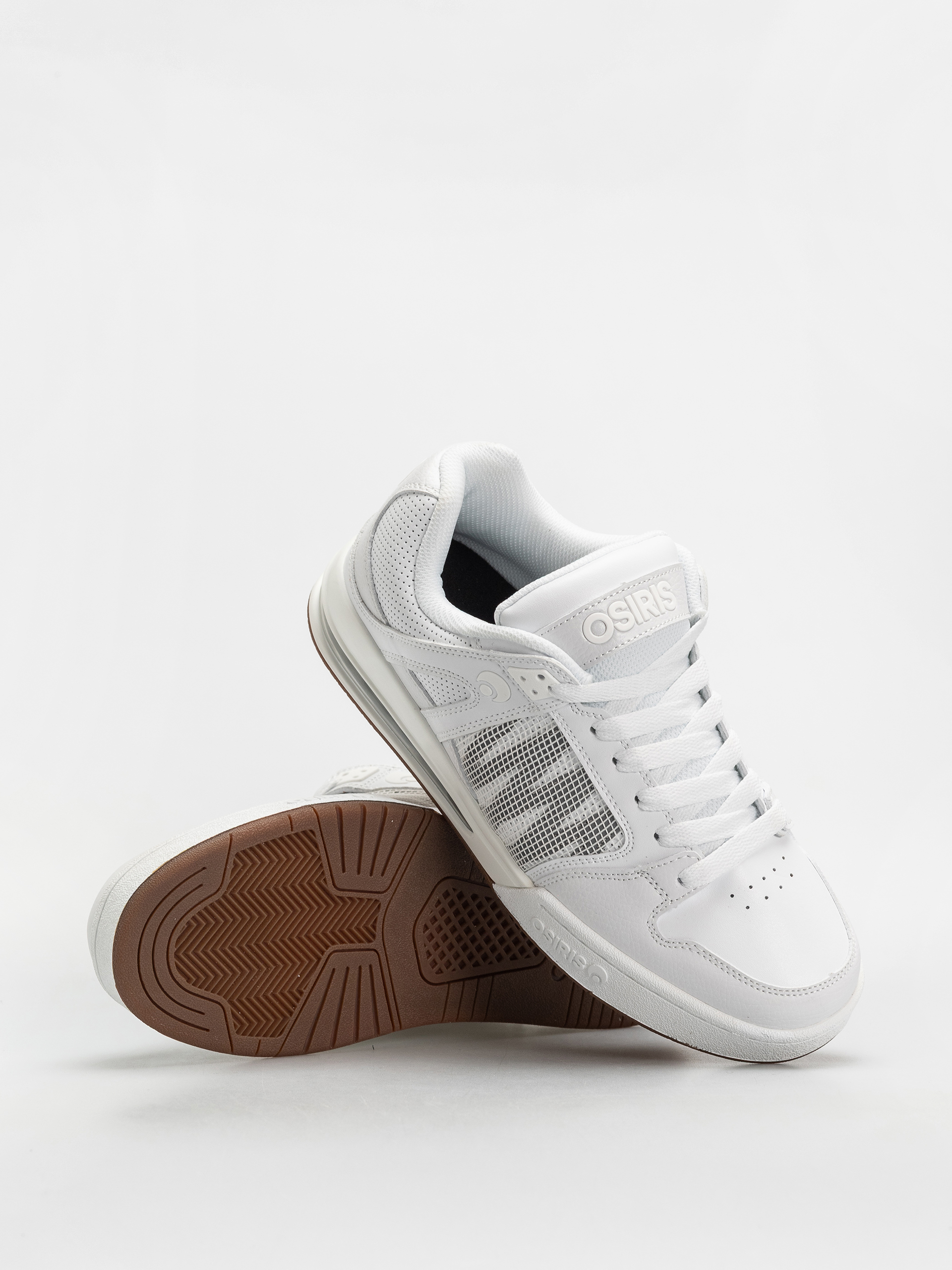 Osiris Pixel Cipők (white/grey/gum)