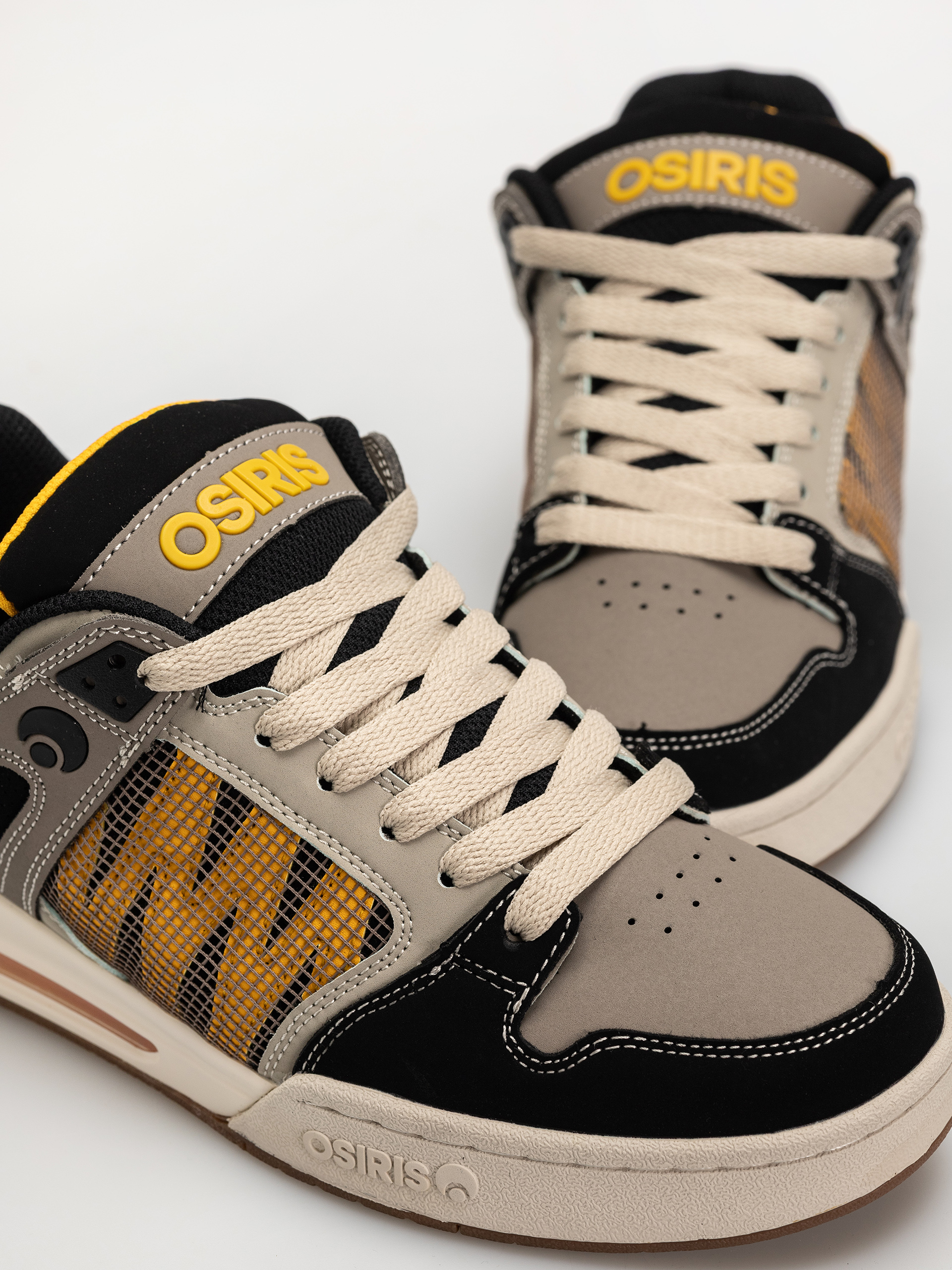Osiris Pixel Cipők (black/yellow/grey)