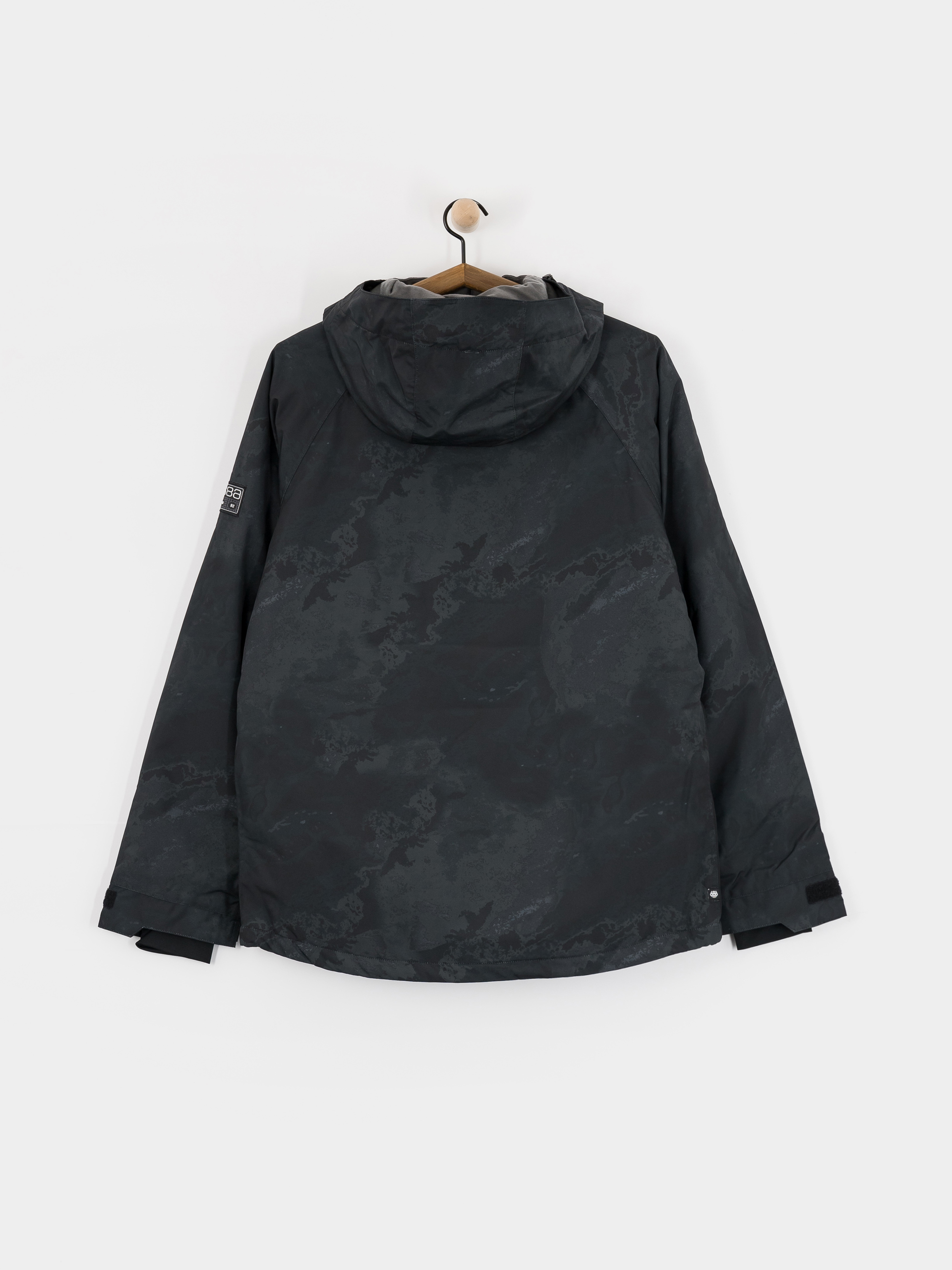 Férfi Snowboard dzseki 686 Geo Insulated (black hemisphere)