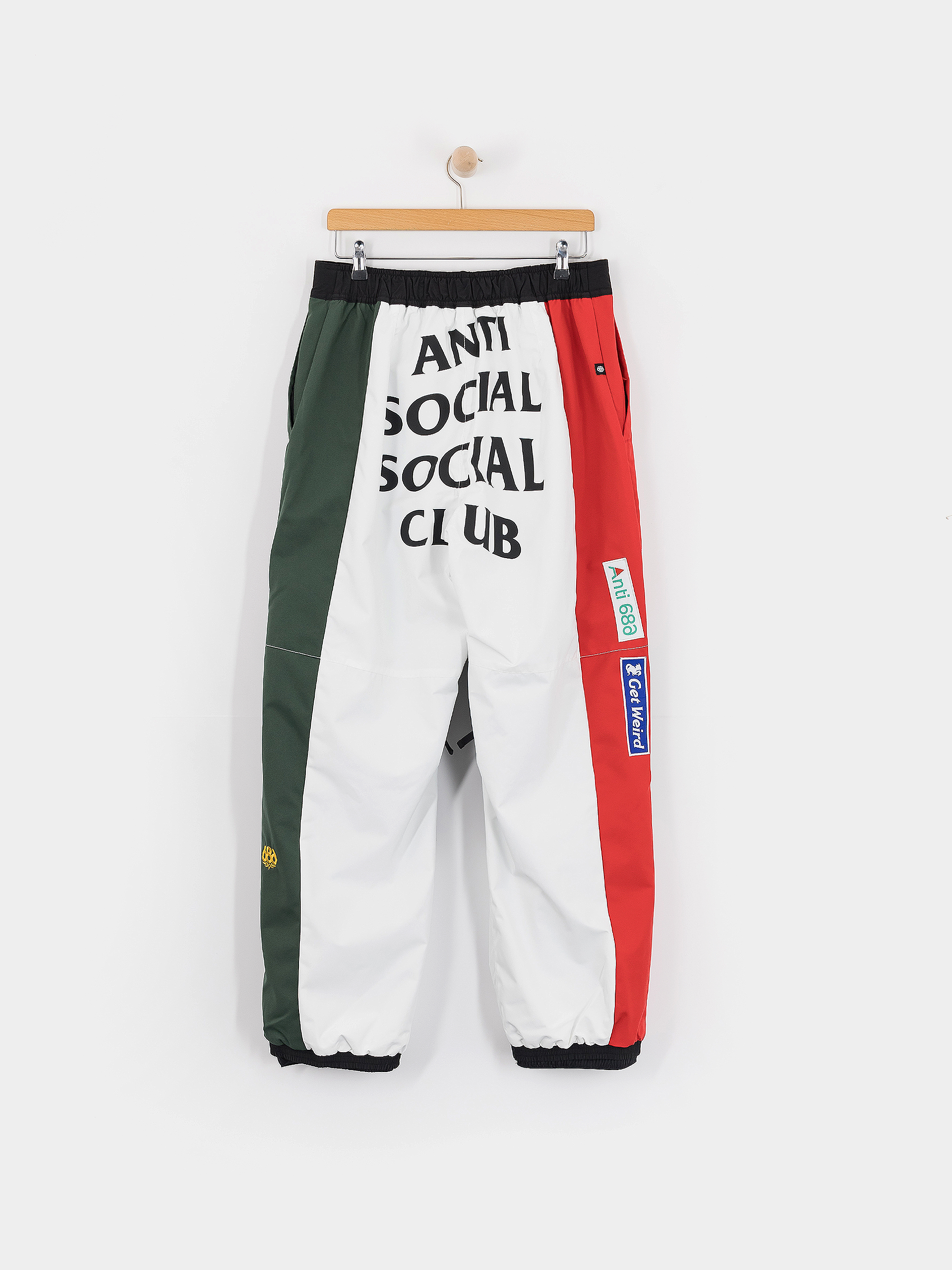 Férfi Snowboard nadrág 686 X ASSC F1 (assc white colorblock)