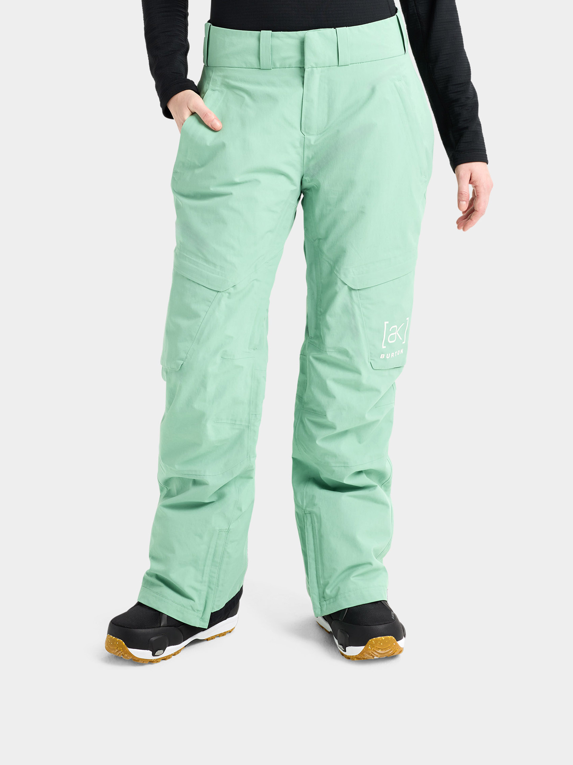 Női Snowboard nadrág Burton Ak Gore Tex Summit 2L Insulated (soft sage)