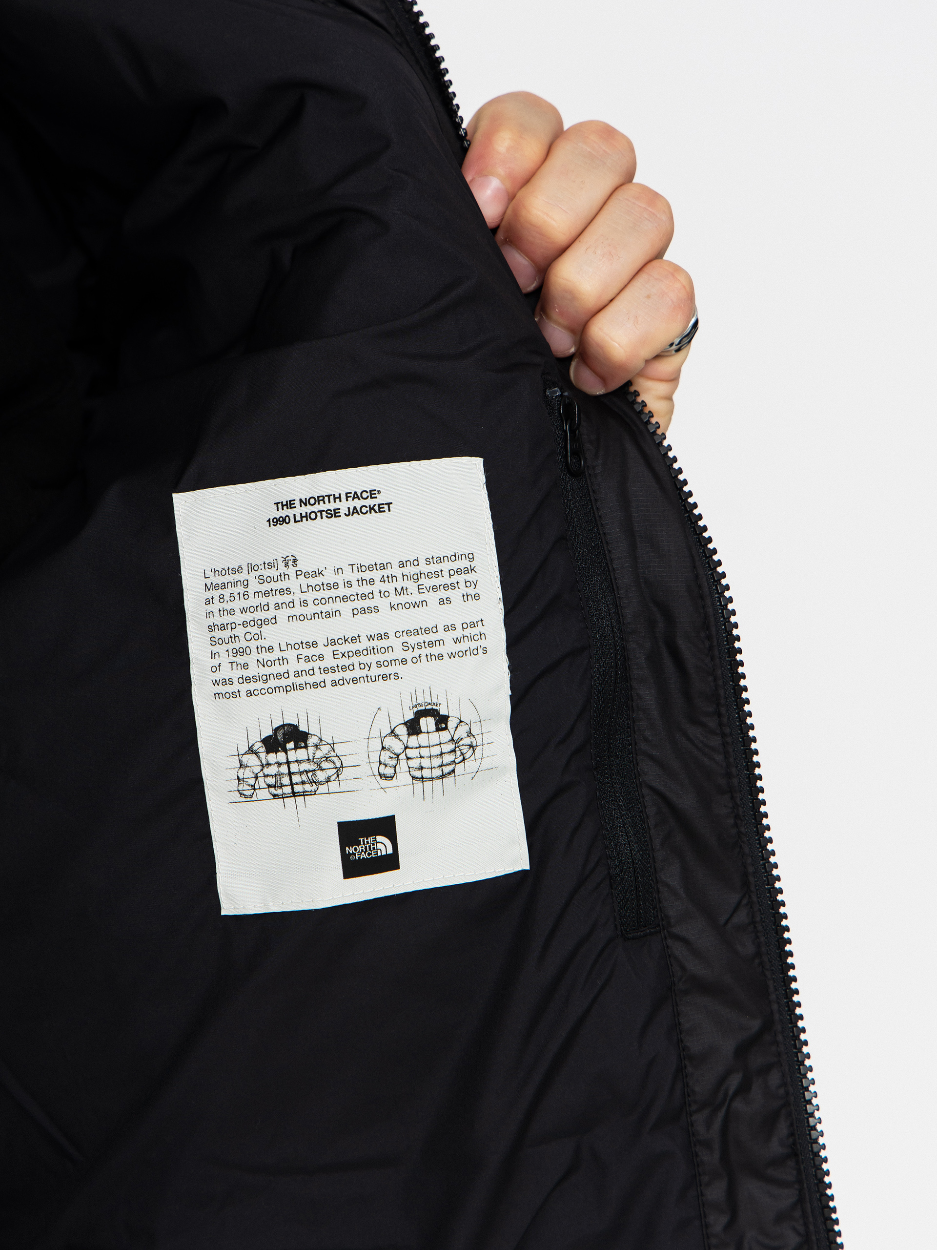 The North Face Lhotse Dzseki (tnf black/npf/r)