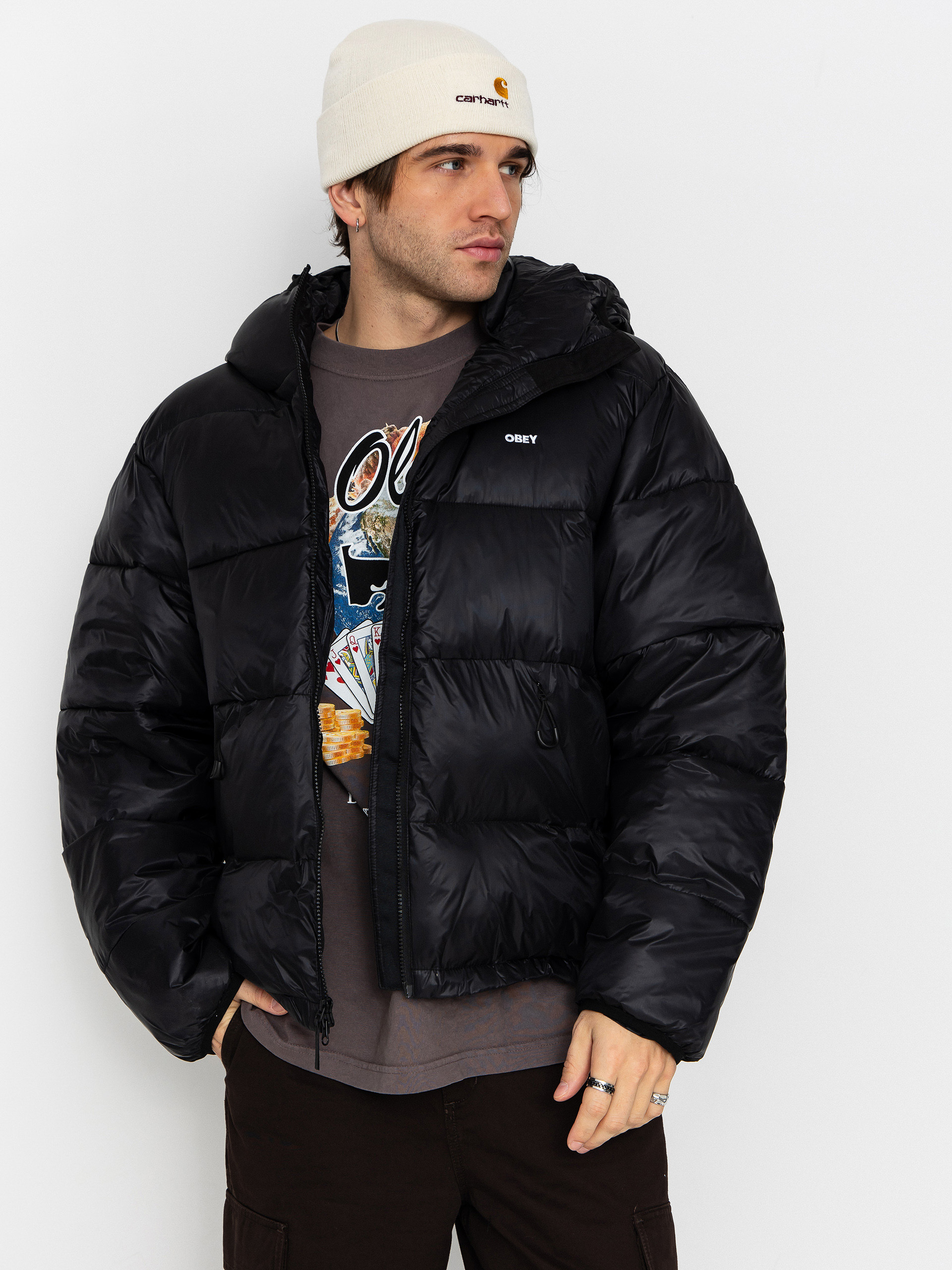 OBEY Stratus Puffer Dzseki