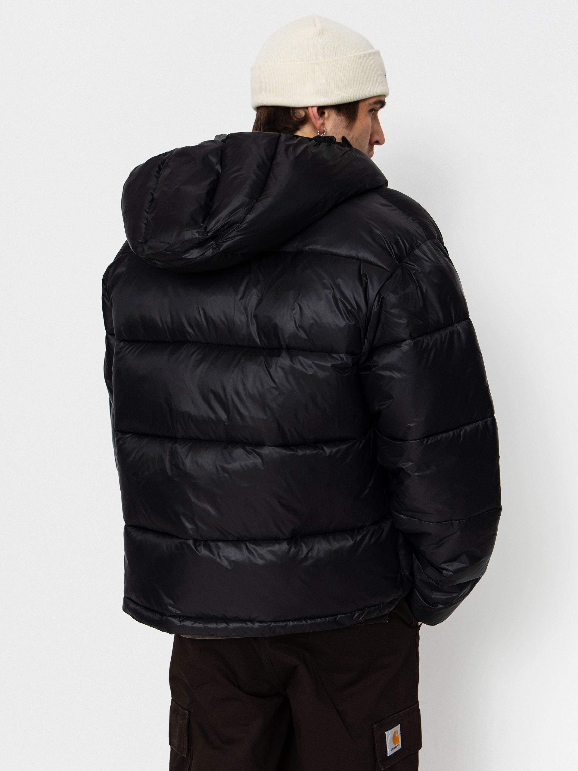 OBEY Stratus Puffer Dzseki (black)