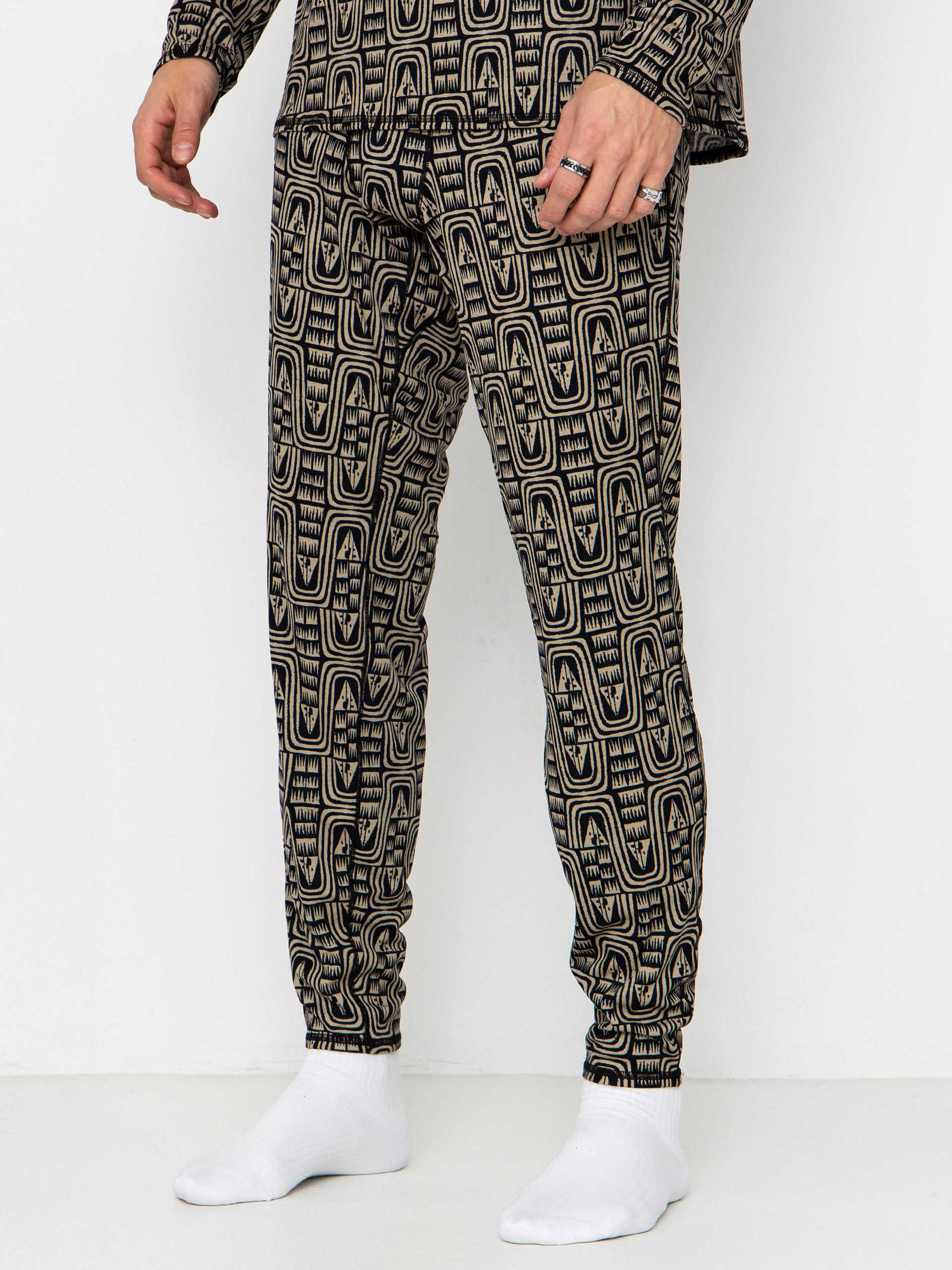 Leggings Patagonia Cap MW Bottoms (flow sunken blue)