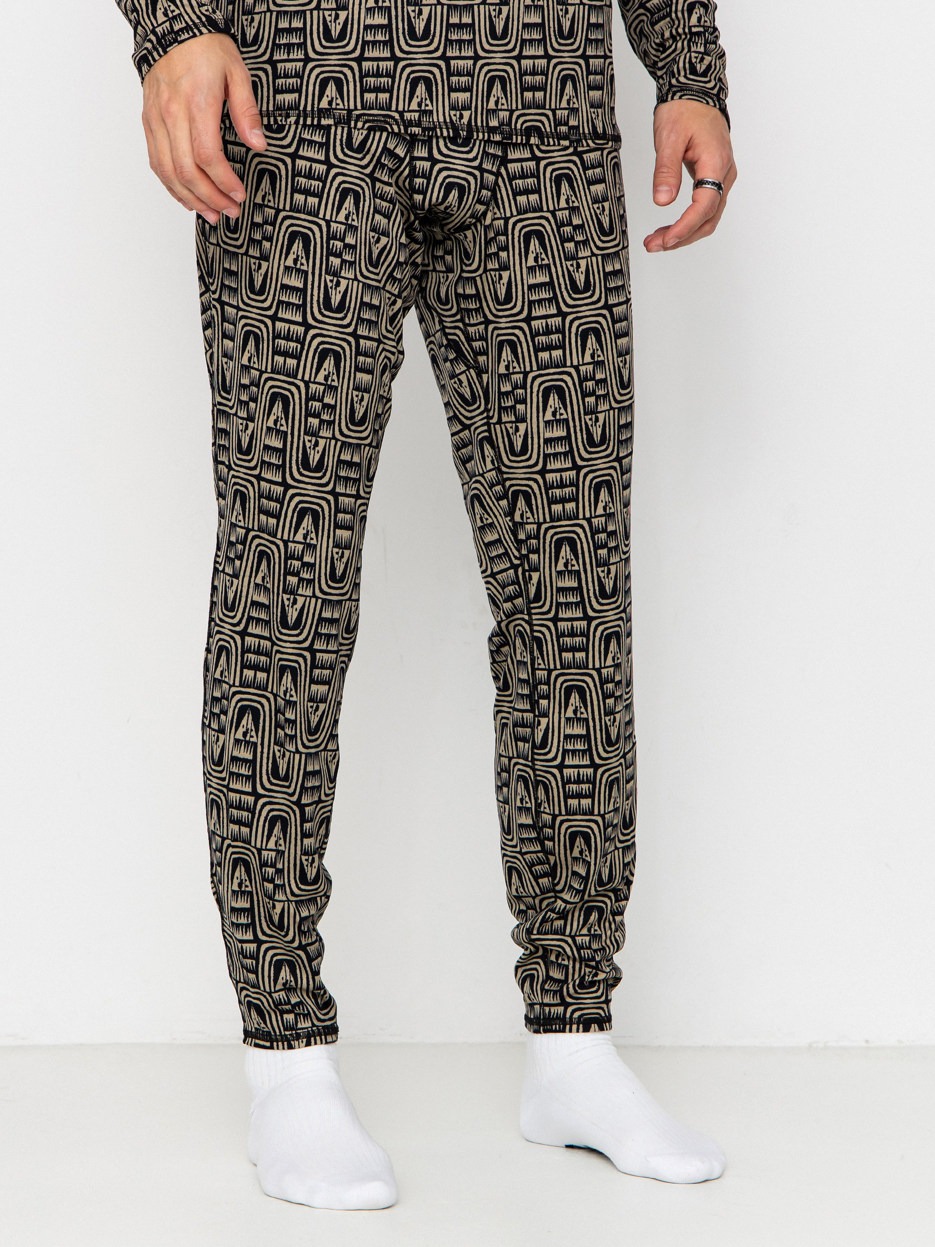 Leggings Patagonia Cap MW Bottoms (flow sunken blue)