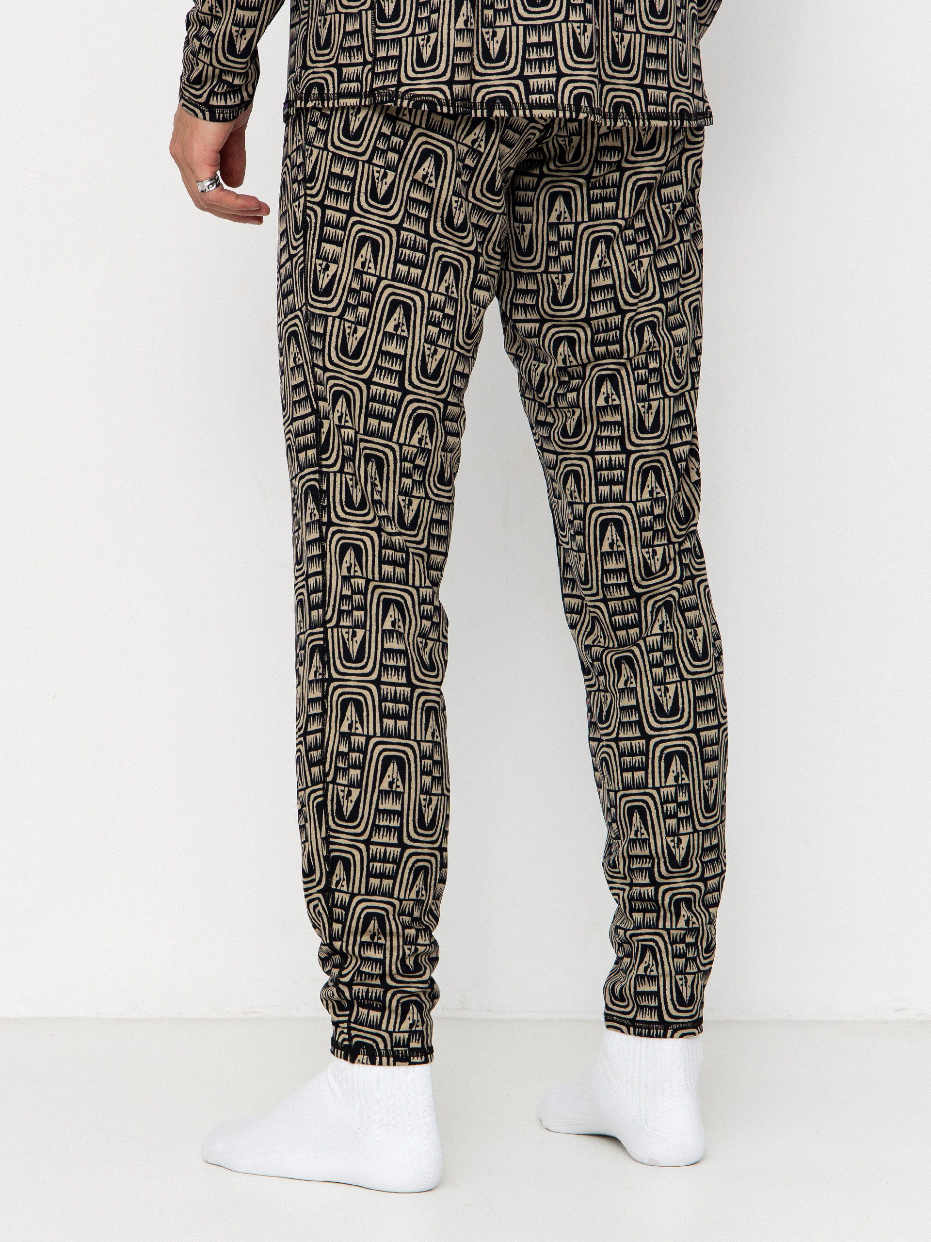 Leggings Patagonia Cap MW Bottoms (flow sunken blue)